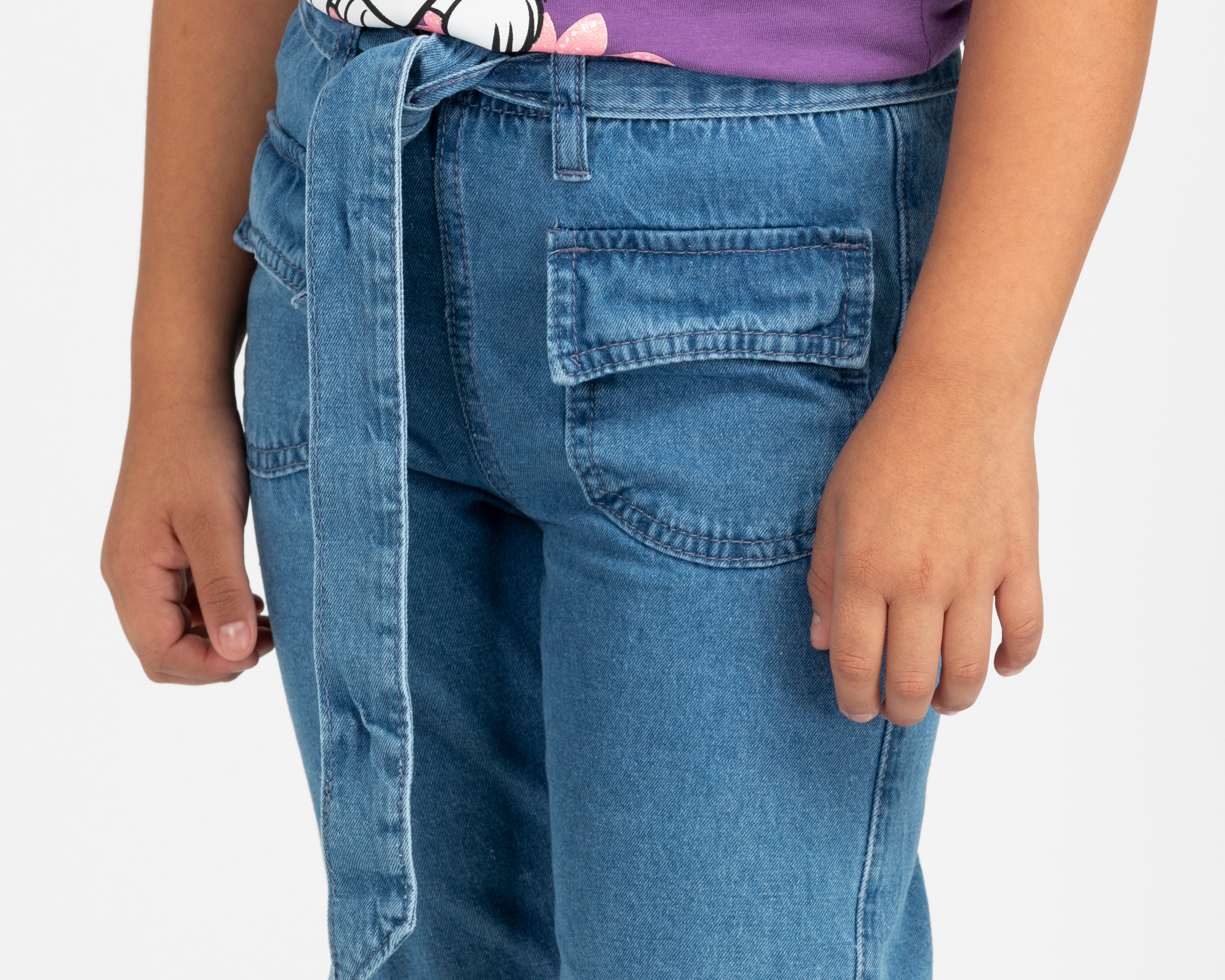 Foto 5 pulgar | Foto 4 | Pantalón Refill Wide Leg para Niña