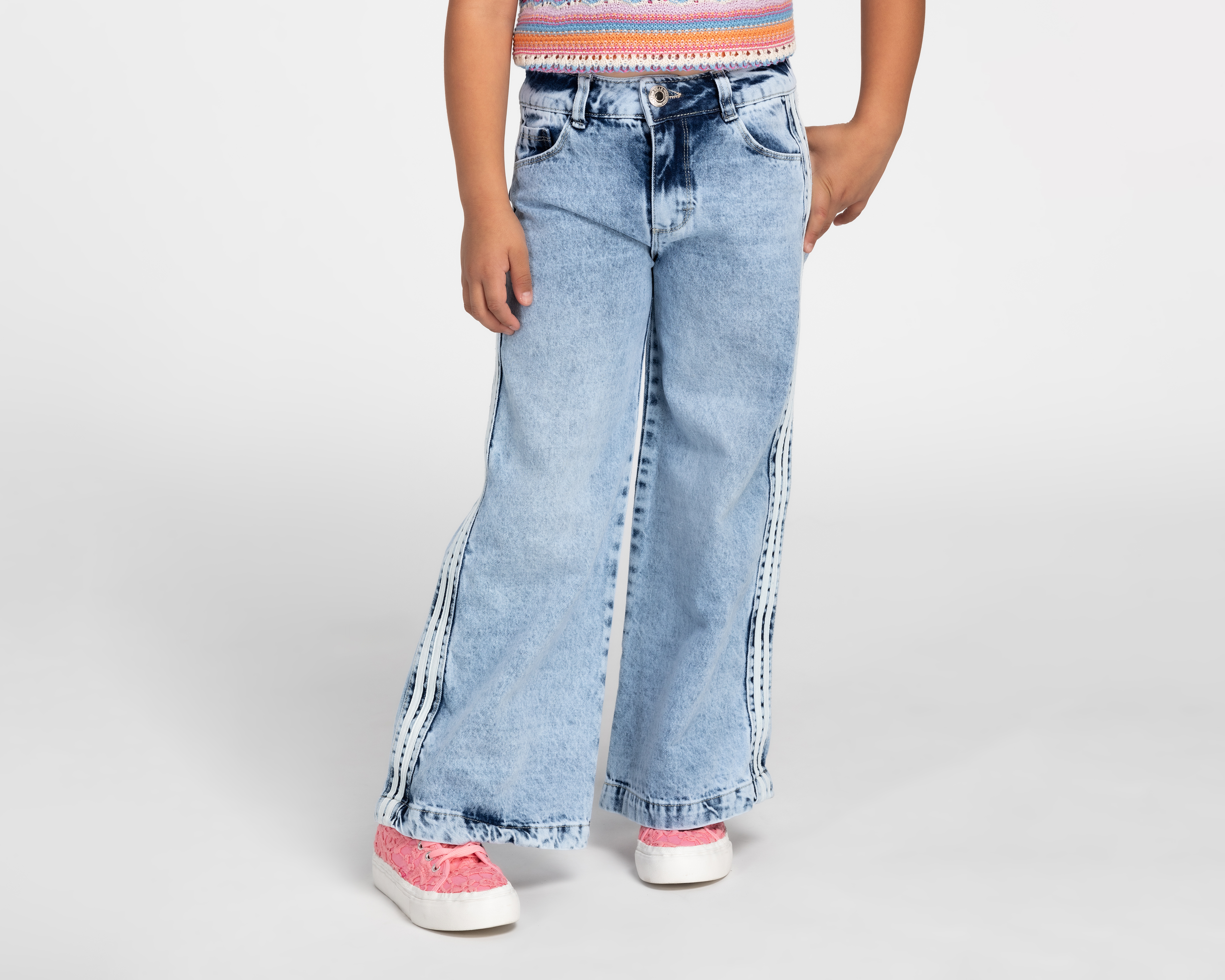 Jeans Wide Leg Refill Juvenil