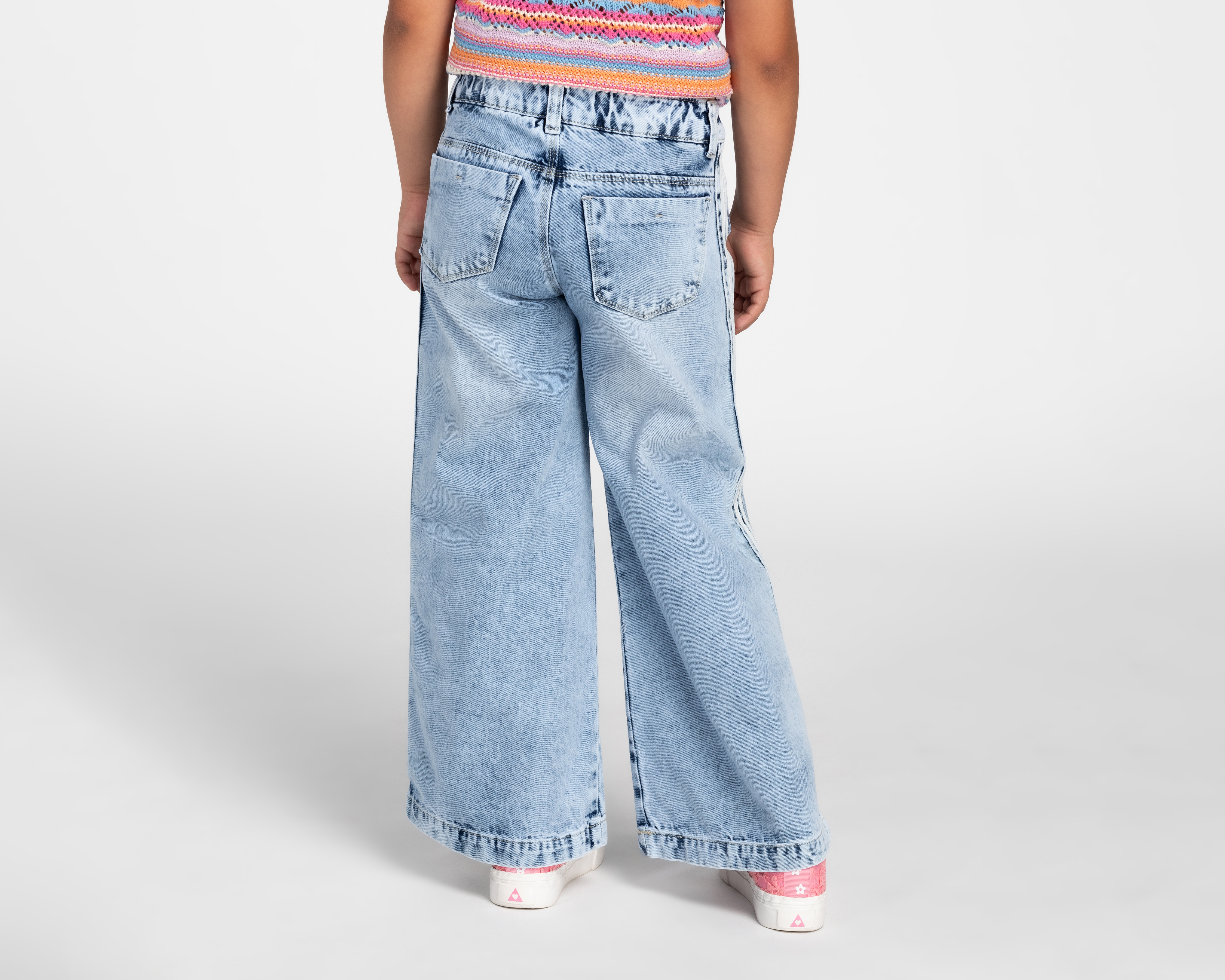 Foto 4 | Foto 3 | Jeans Wide Leg Refill Juvenil
