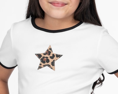 Foto 4 | Foto 4 | Playera 18 Forever Manga Corta Blanca para Niña