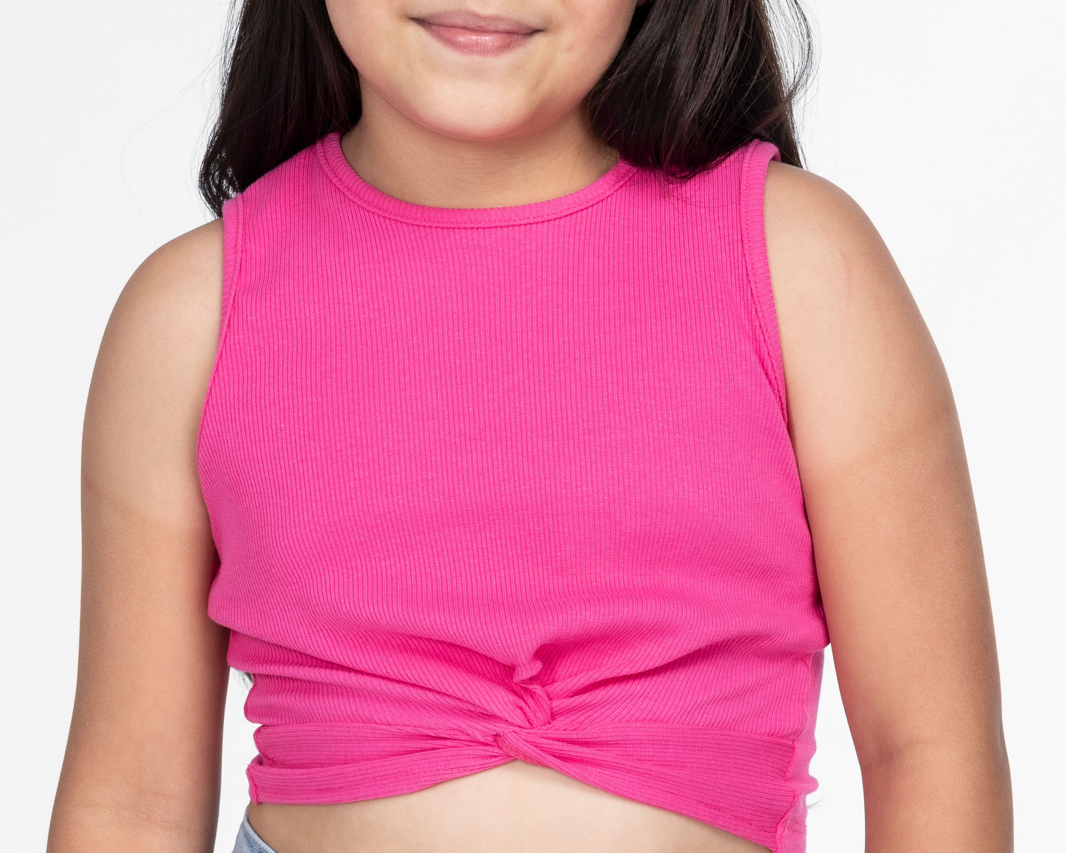 Foto 5 pulgar | Foto 4 | Blusa Girls Attitude sin Mangas Rosa para Niña