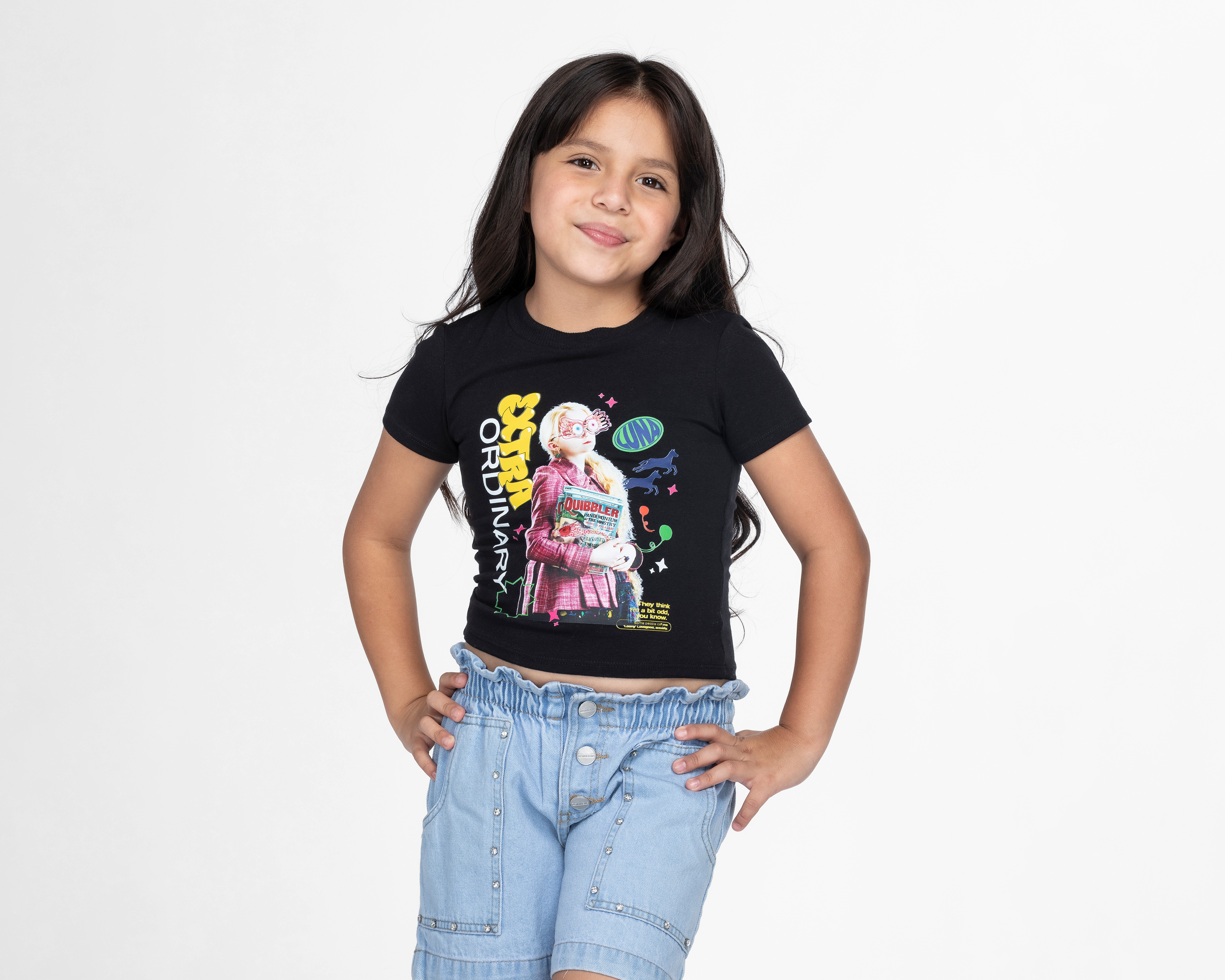 Playera Estampada Harry Potter para Niña