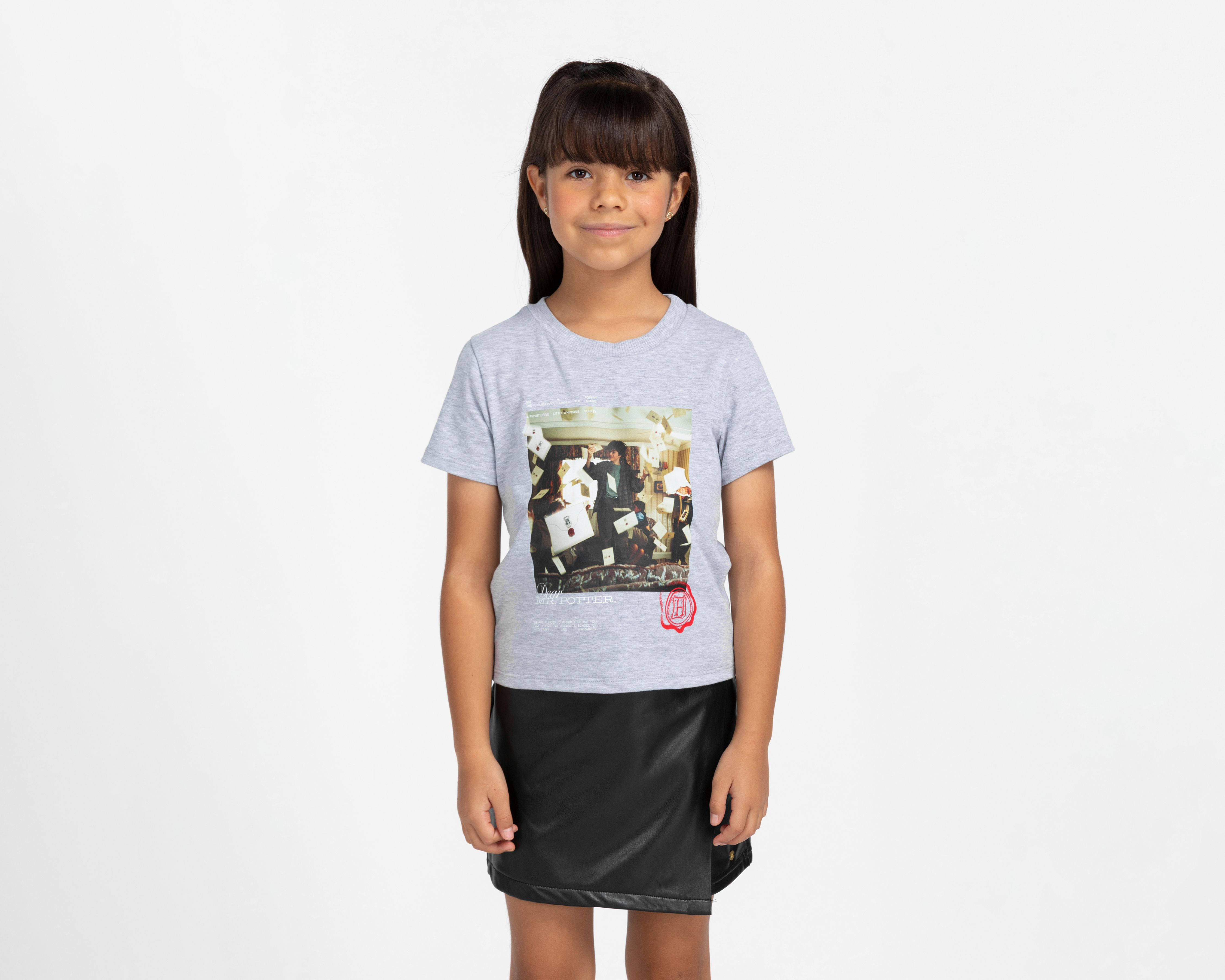 Playera Estampada Harry Potter para Niña