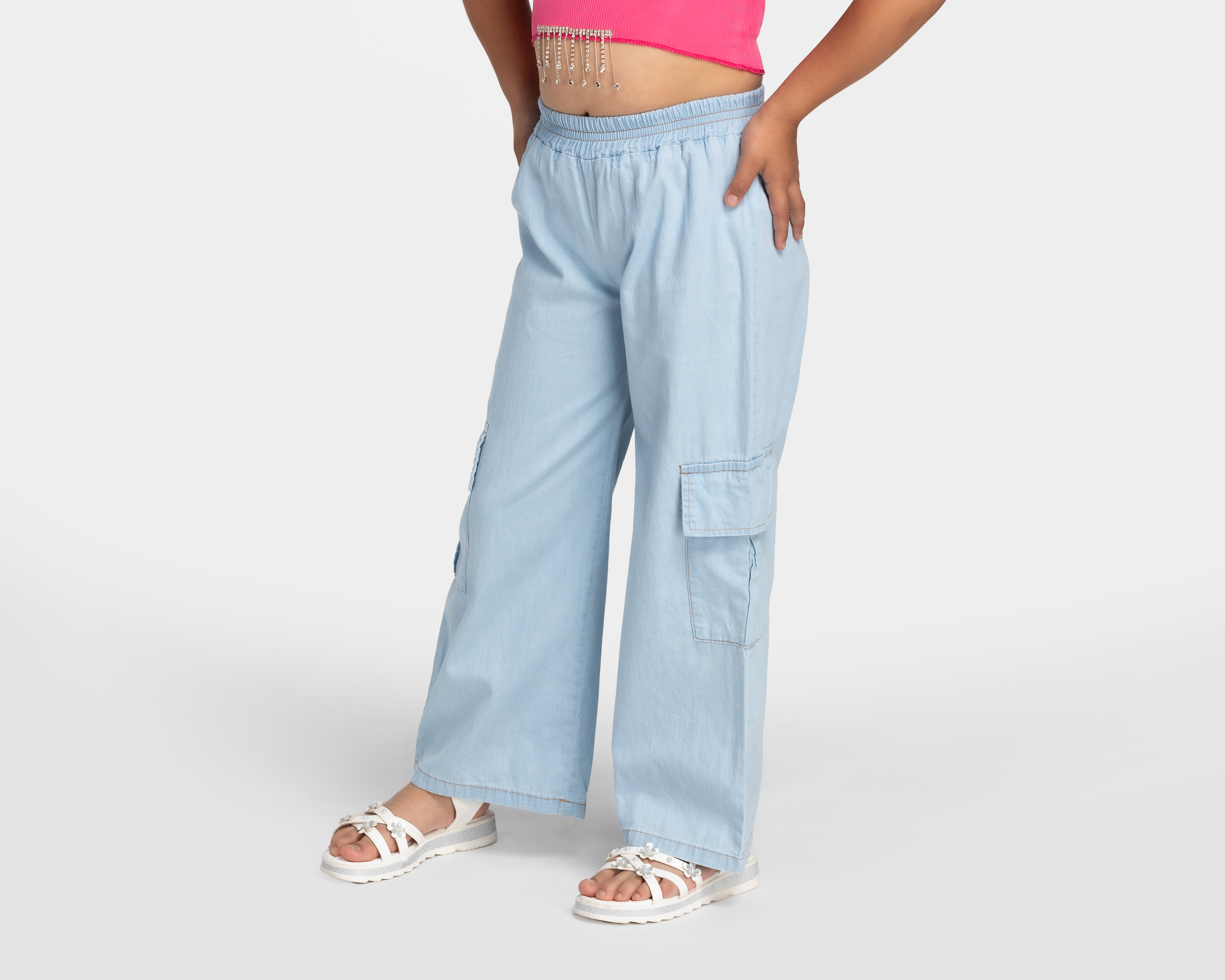 Foto 6 pulgar | Foto 5 | Conjunto de Blusa y Pantalón Girls Attitude para Niña