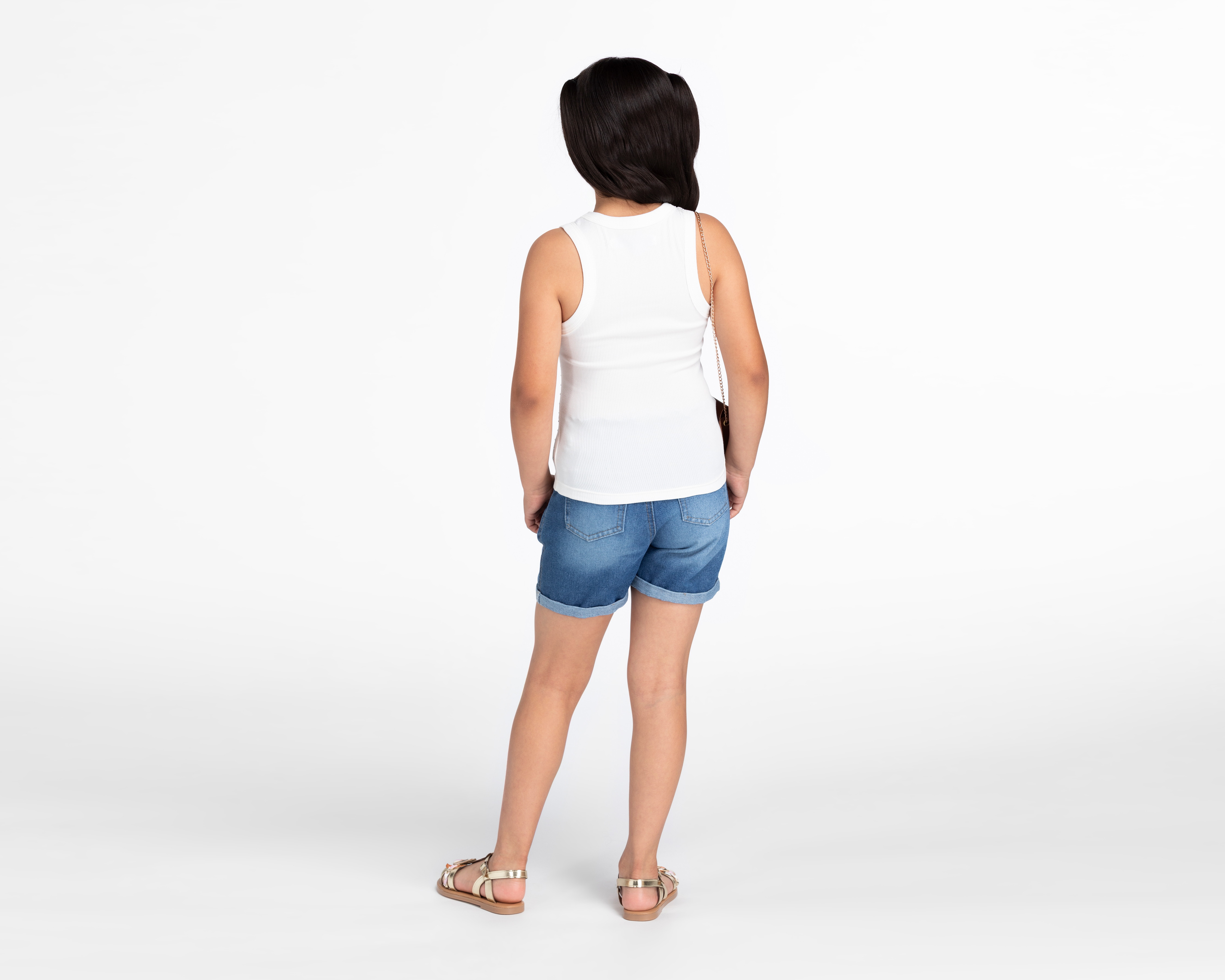 Foto 4 pulgar | Foto 3 | Conjunto de Playera y Short Refill para Niña 3 Piezas