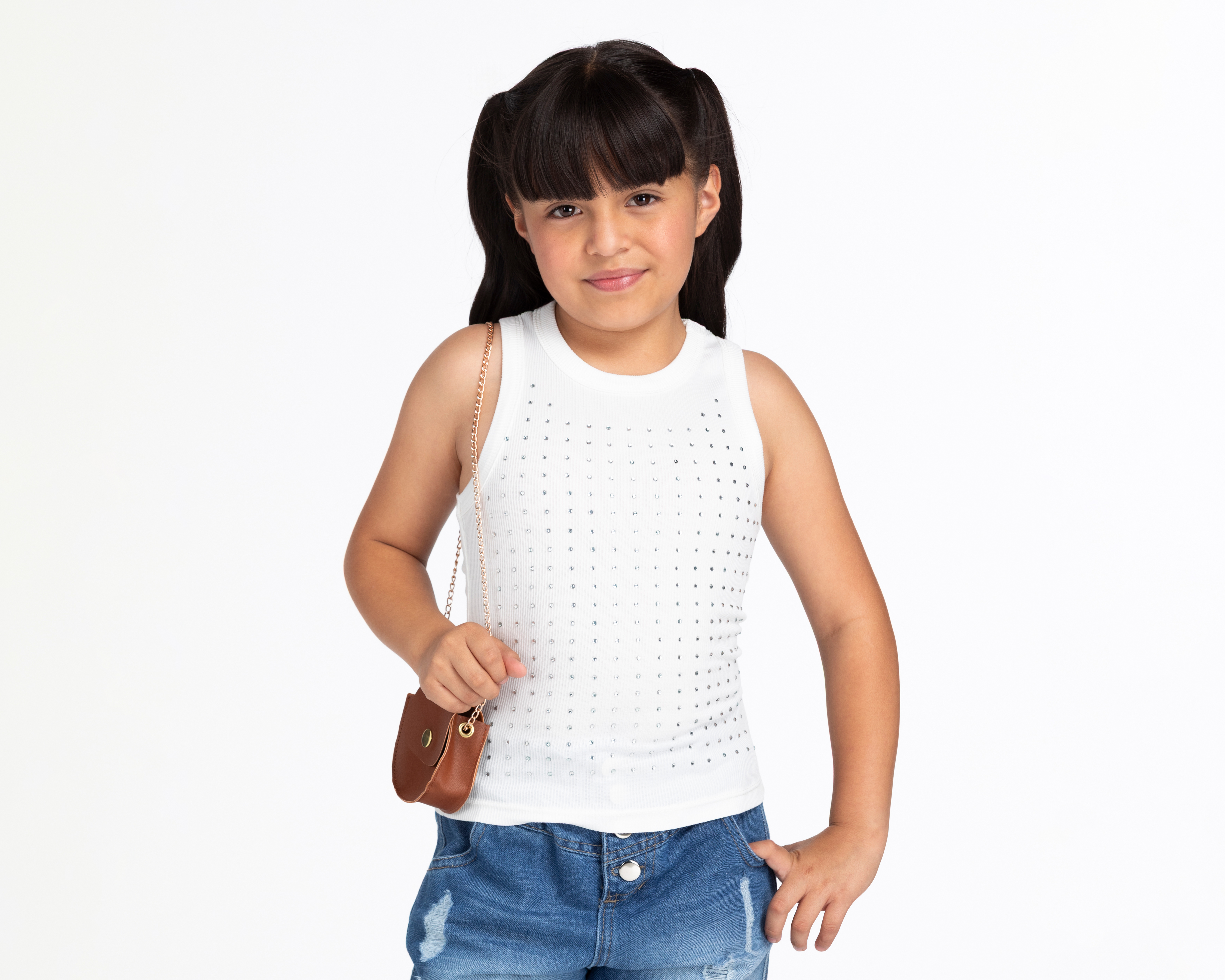 Foto 5 pulgar | Foto 4 | Conjunto de Playera y Short Refill para Niña 3 Piezas