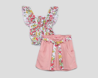 Foto 1 | Foto 1 | Conjunto de Blusa y Short Girls Attitude para Niña 2 Piezas