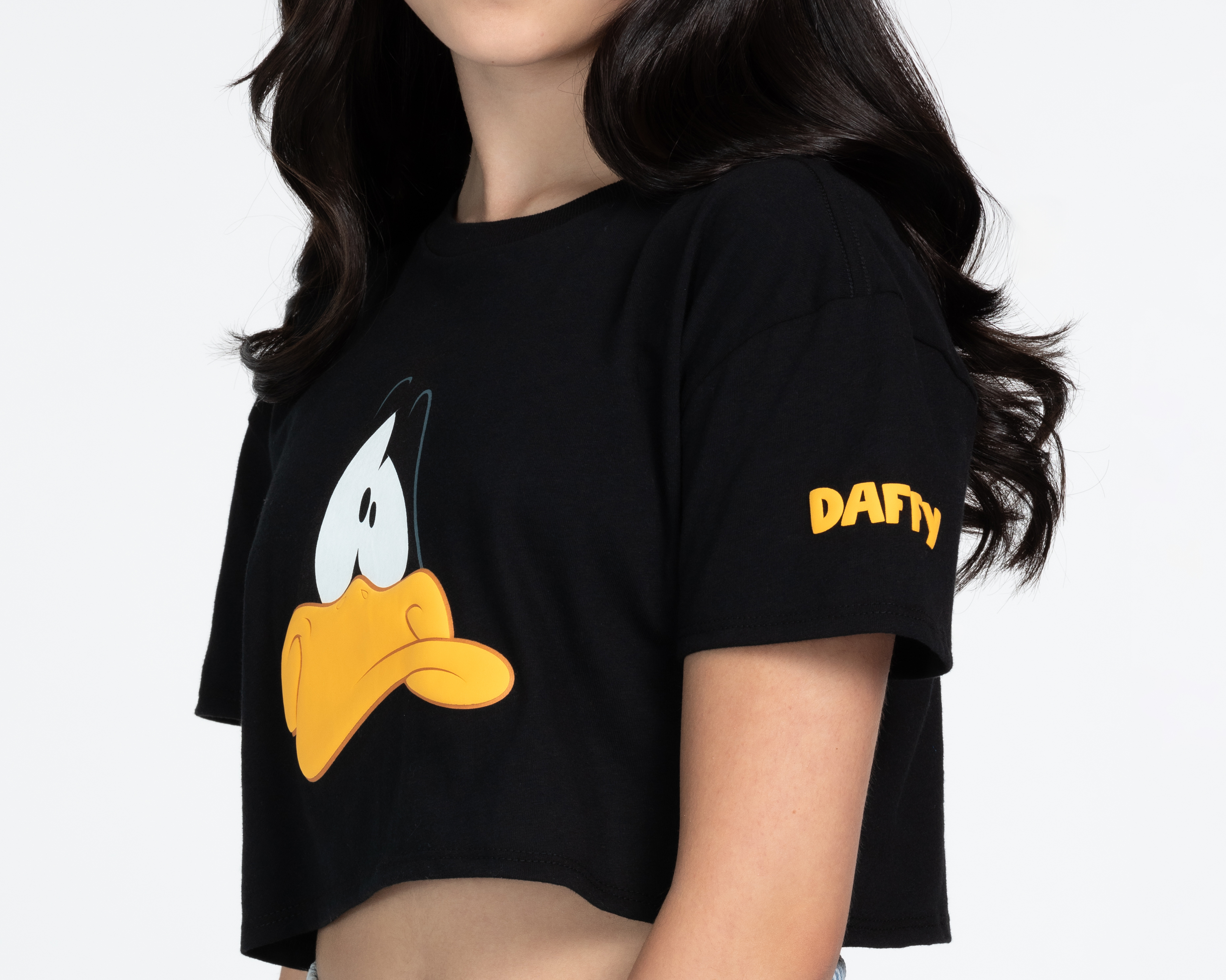 Foto 4 pulgar | Foto 3 | Playera Looney Tunes Manga Corta Pato Lucas Juvenil