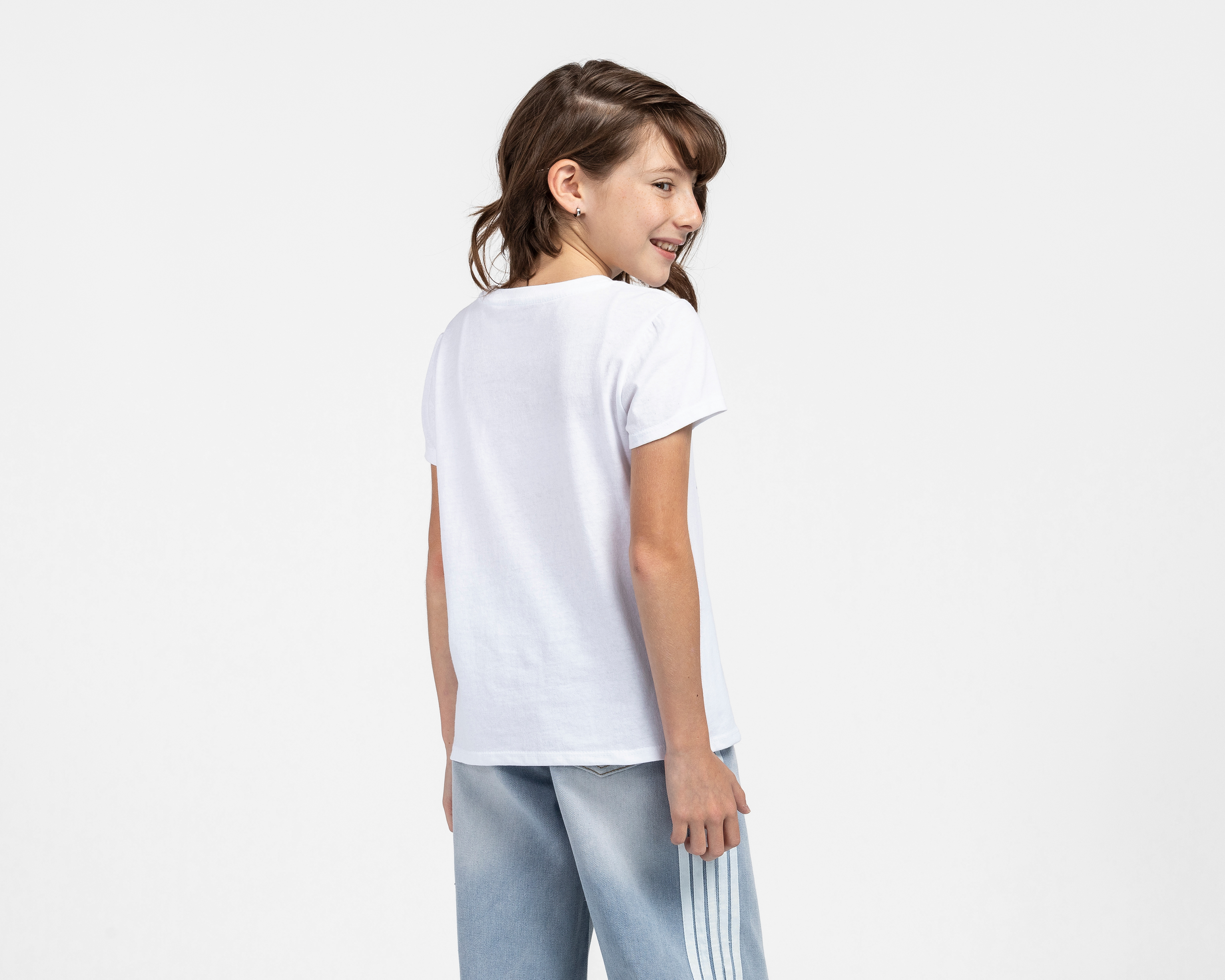 Foto 2 | Foto 2 | Playera Harry Potter Manga Corta Estampada para Niña