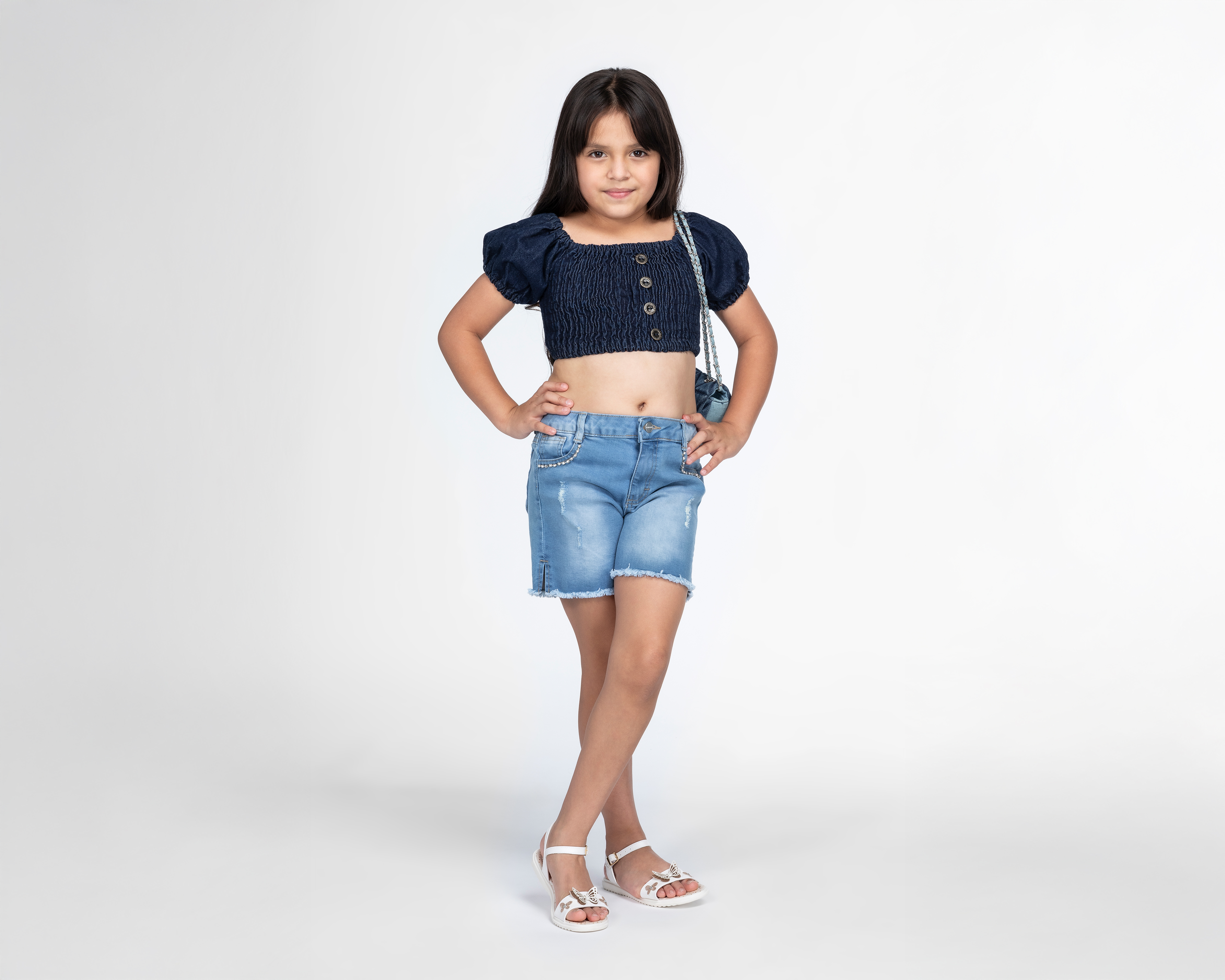 Foto 2 | Foto 2 | Blusa con Elástico Refill para Niña