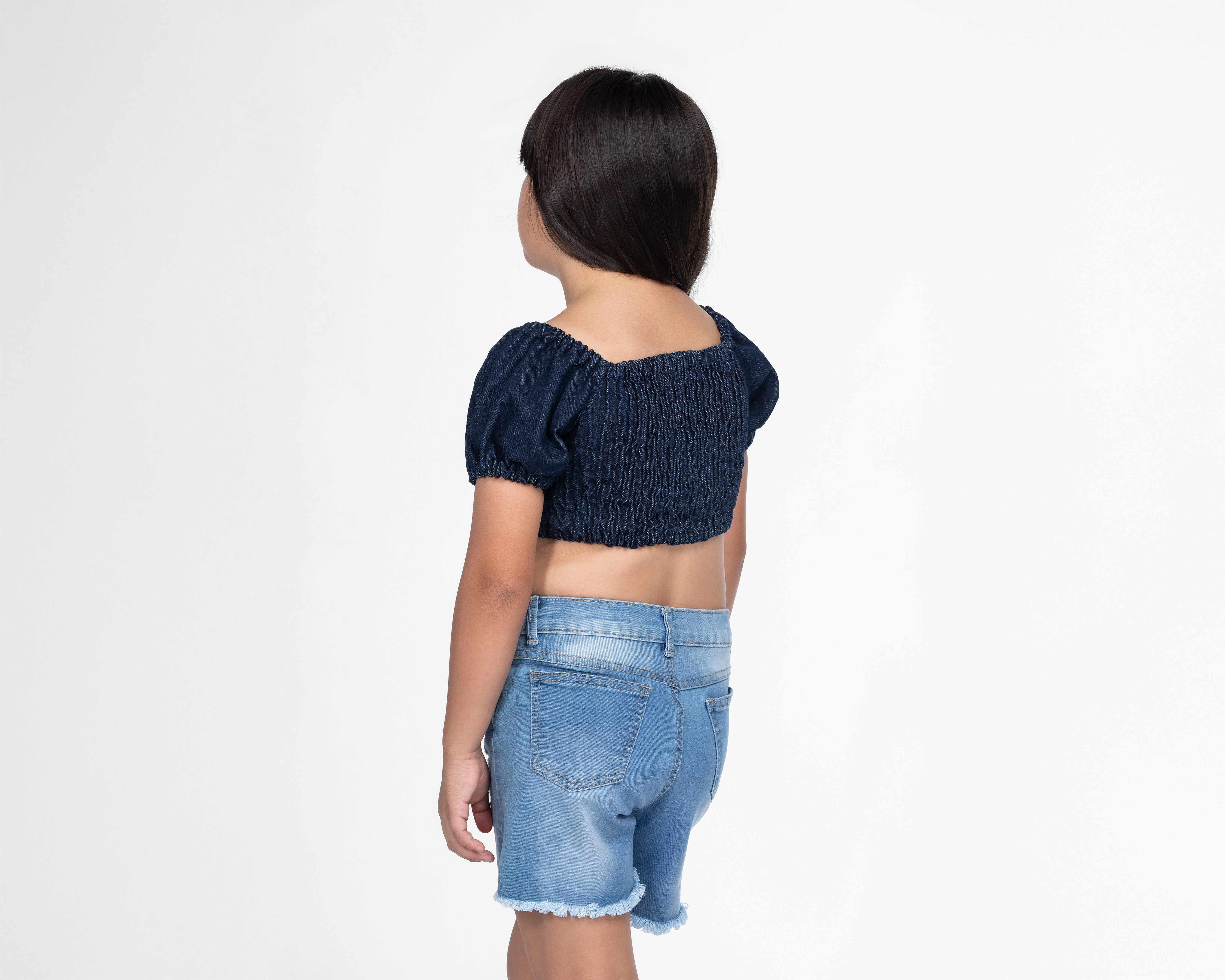 Foto 4 pulgar | Foto 3 | Blusa con Elástico Refill para Niña