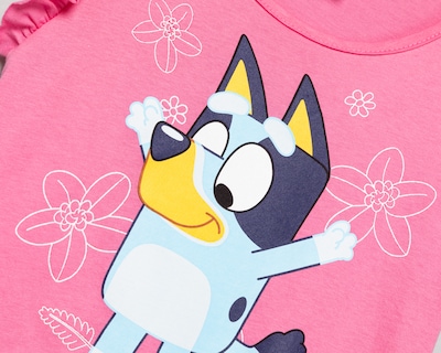 Foto 3 | Foto 3 | Playera Bluey sin Mangas para Niña