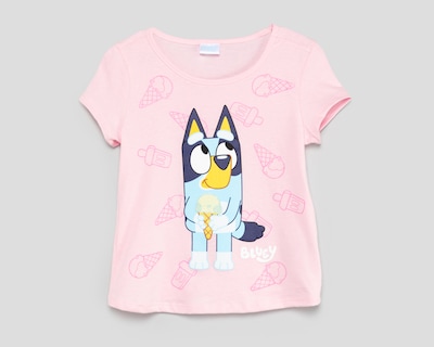 Foto 1 | Foto 1 | Playera Bluey Manga Corta para Niña