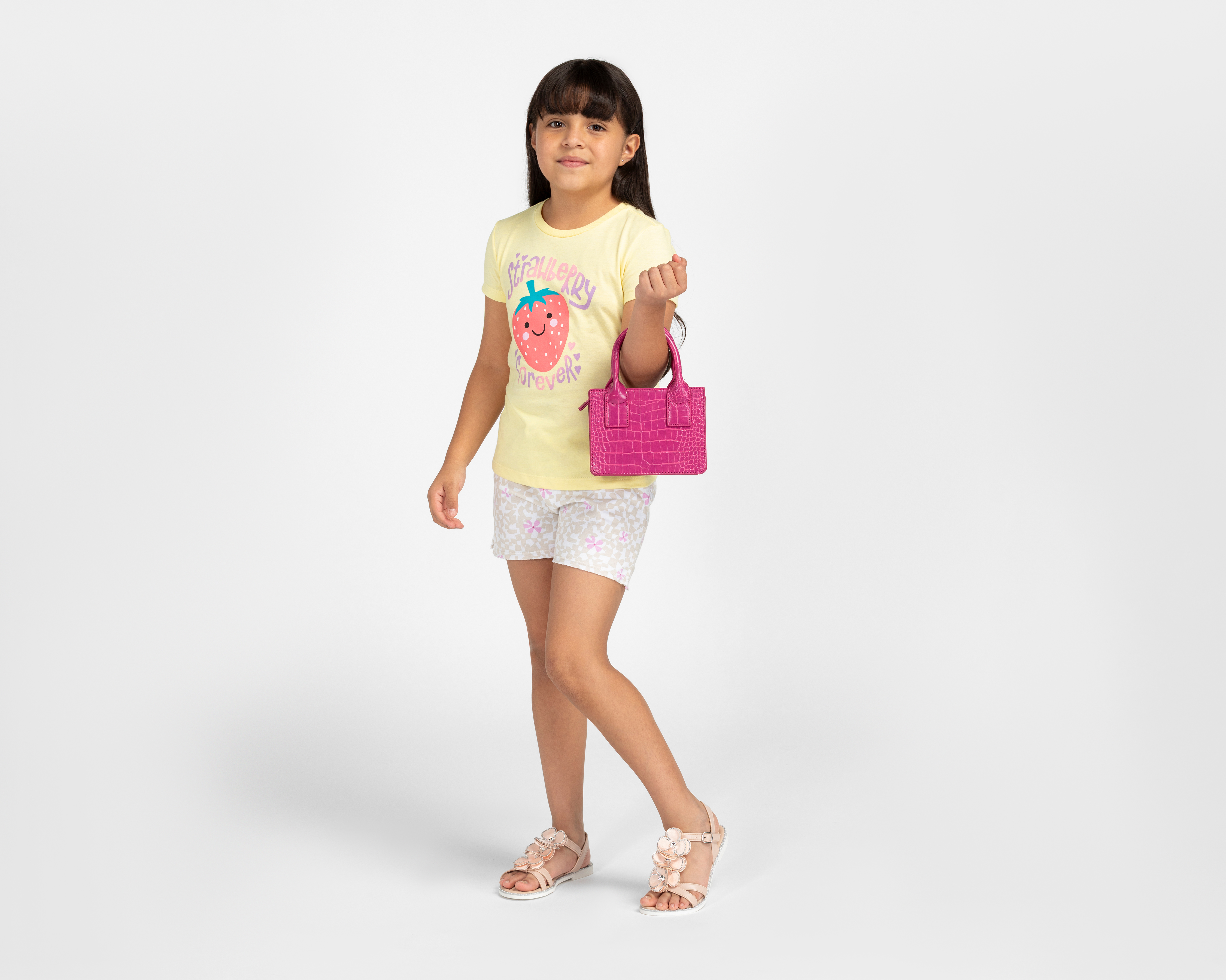 Foto 4 pulgar | Foto 3 | Short Girls Attitude para Niña 2 Piezas