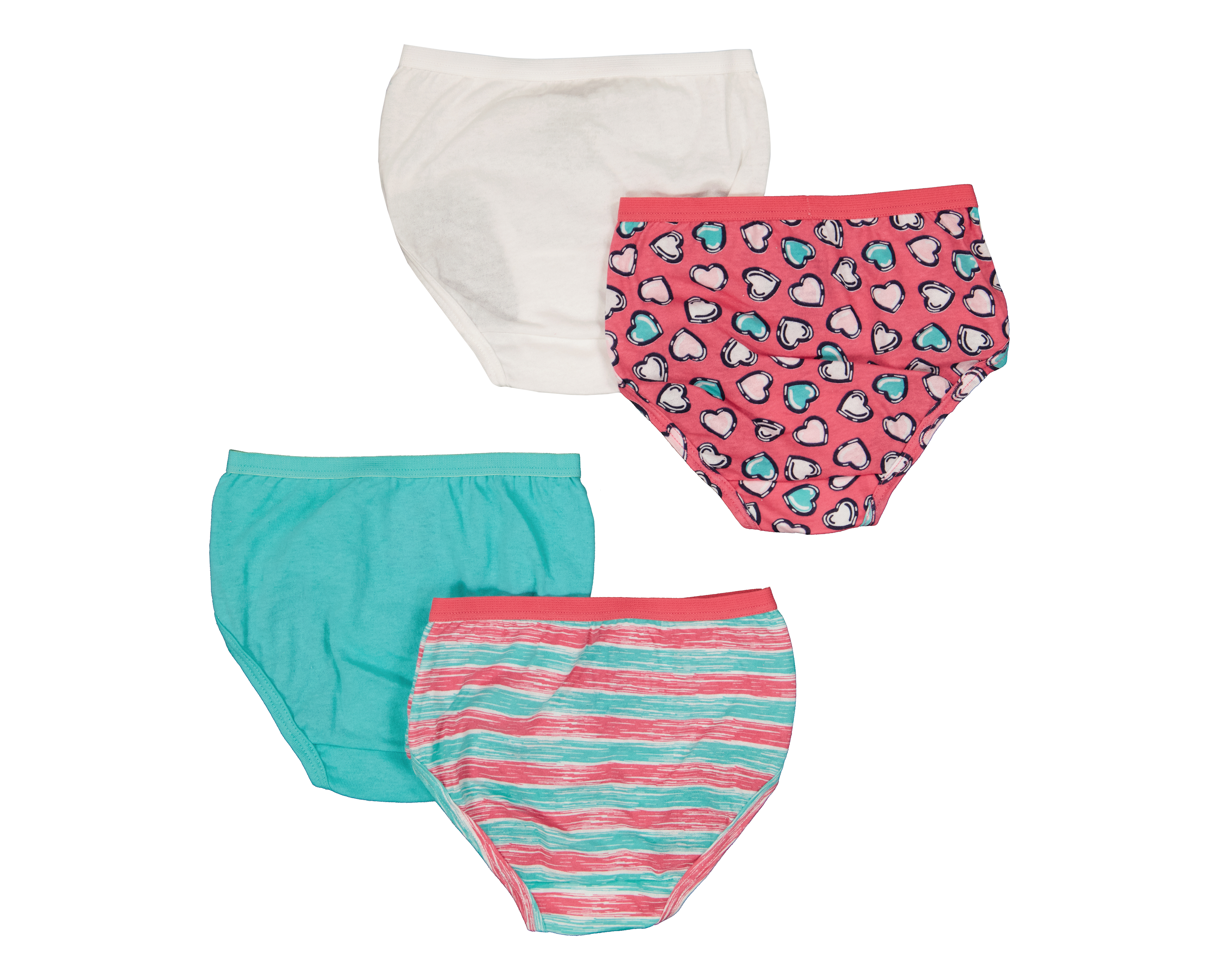 Foto 3 pulgar | Foto 2 | Pantaleta Fruit Of The Loom para Niña 4 Piezas