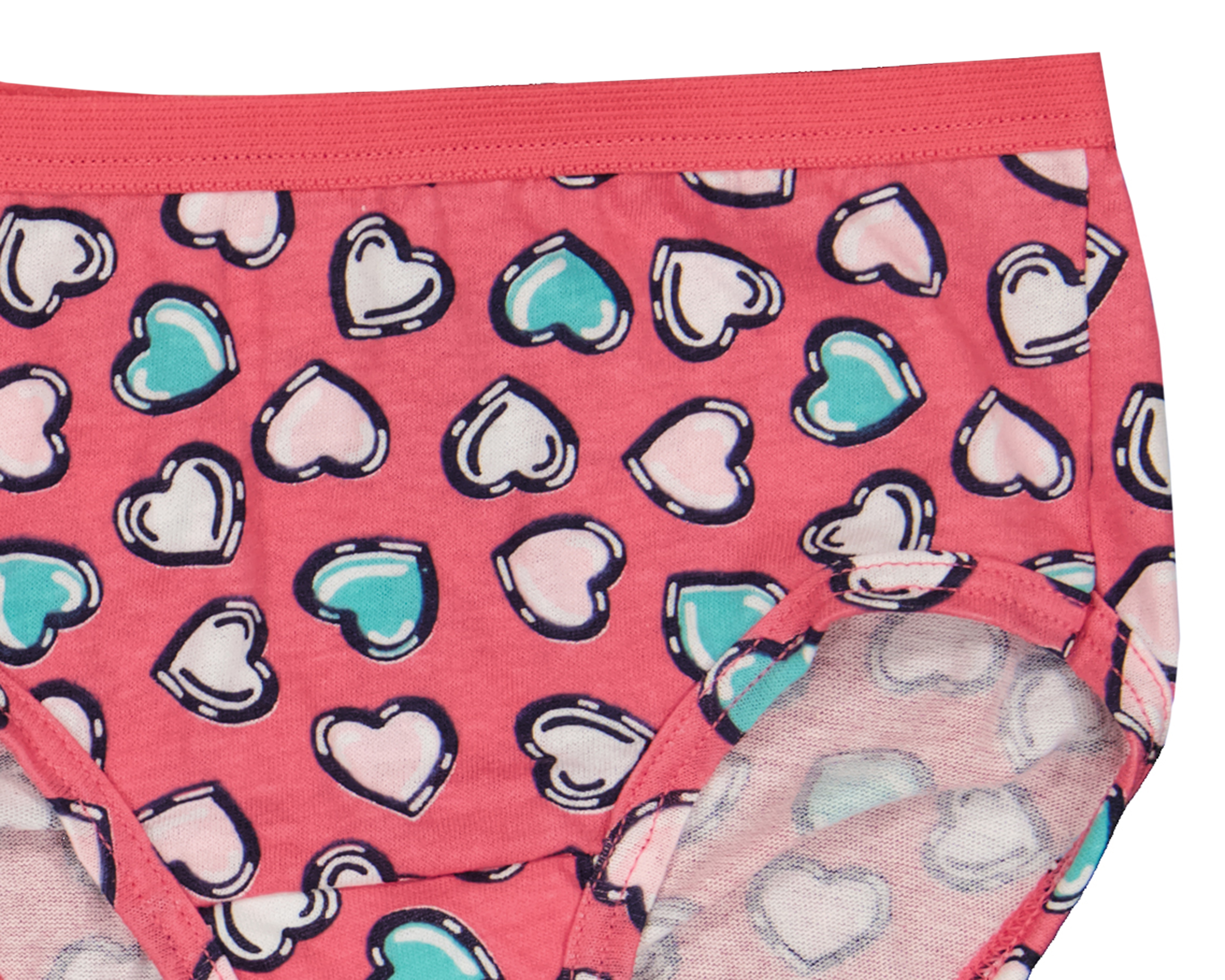 Foto 4 pulgar | Foto 3 | Pantaleta Fruit Of The Loom para Niña 4 Piezas