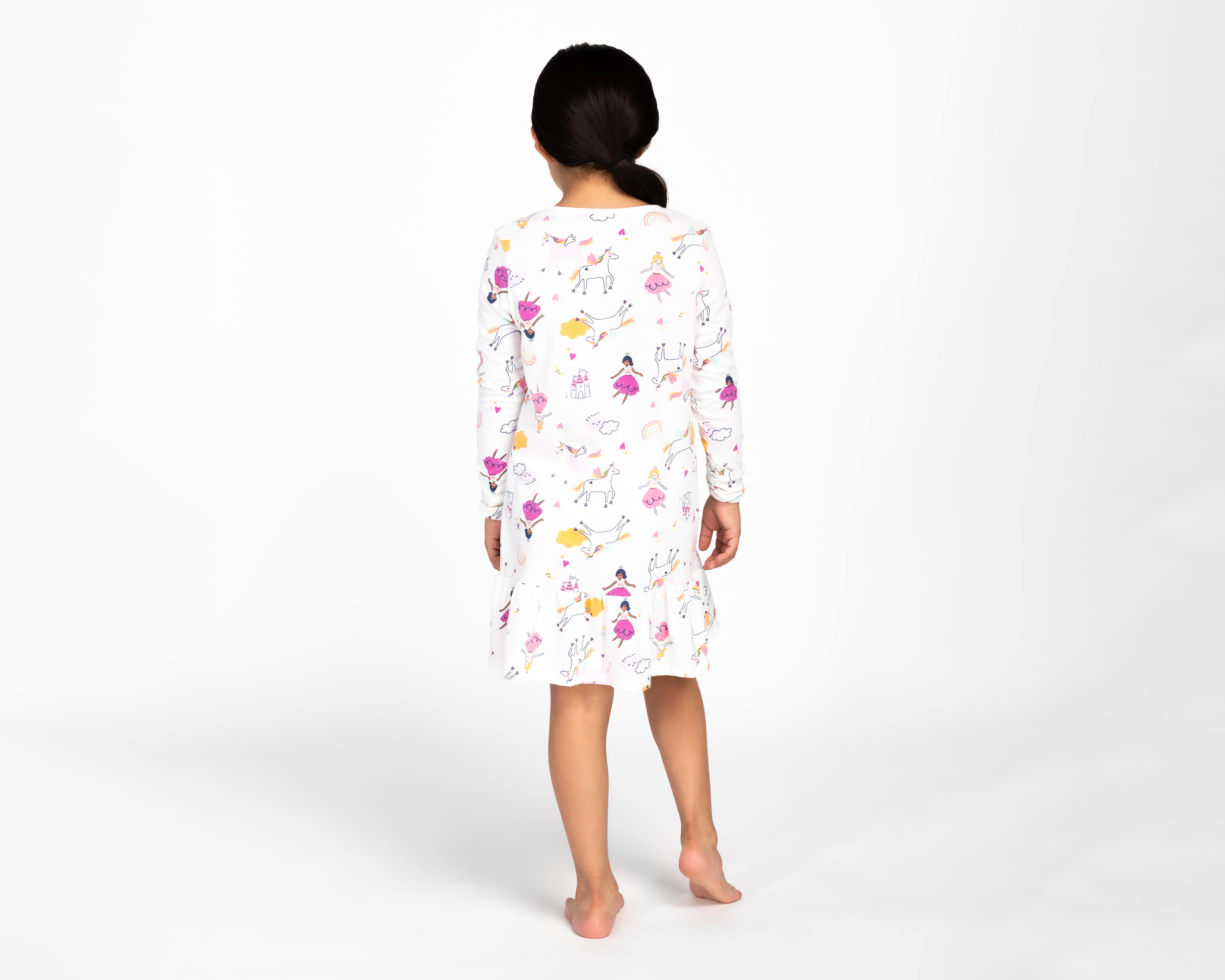 Foto 4 pulgar | Foto 2 | Pijama para Niña de Unicornios Optima