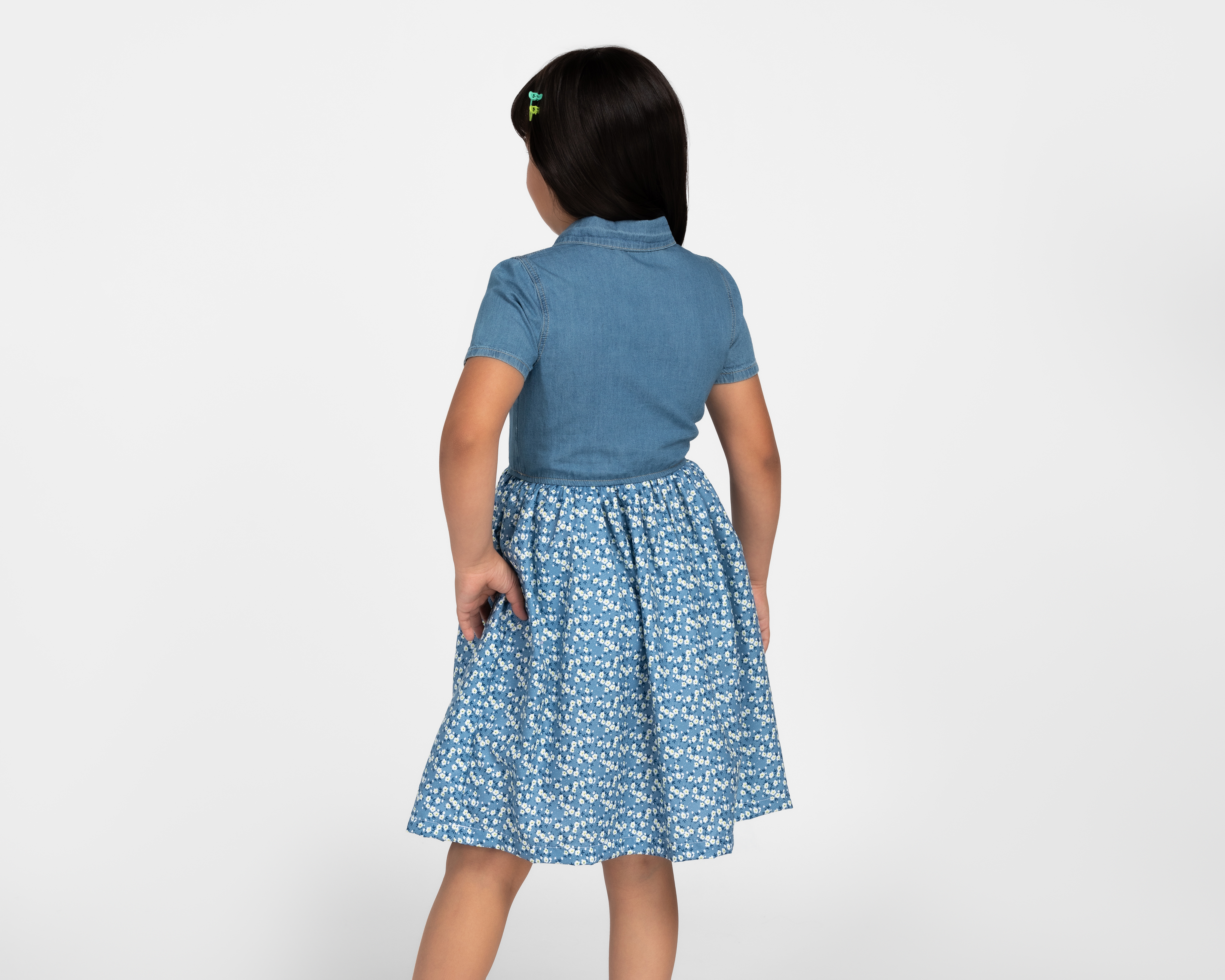 Foto 4 | Foto 4 | Vestido Azul Girls Attitude para Niña con Lentes