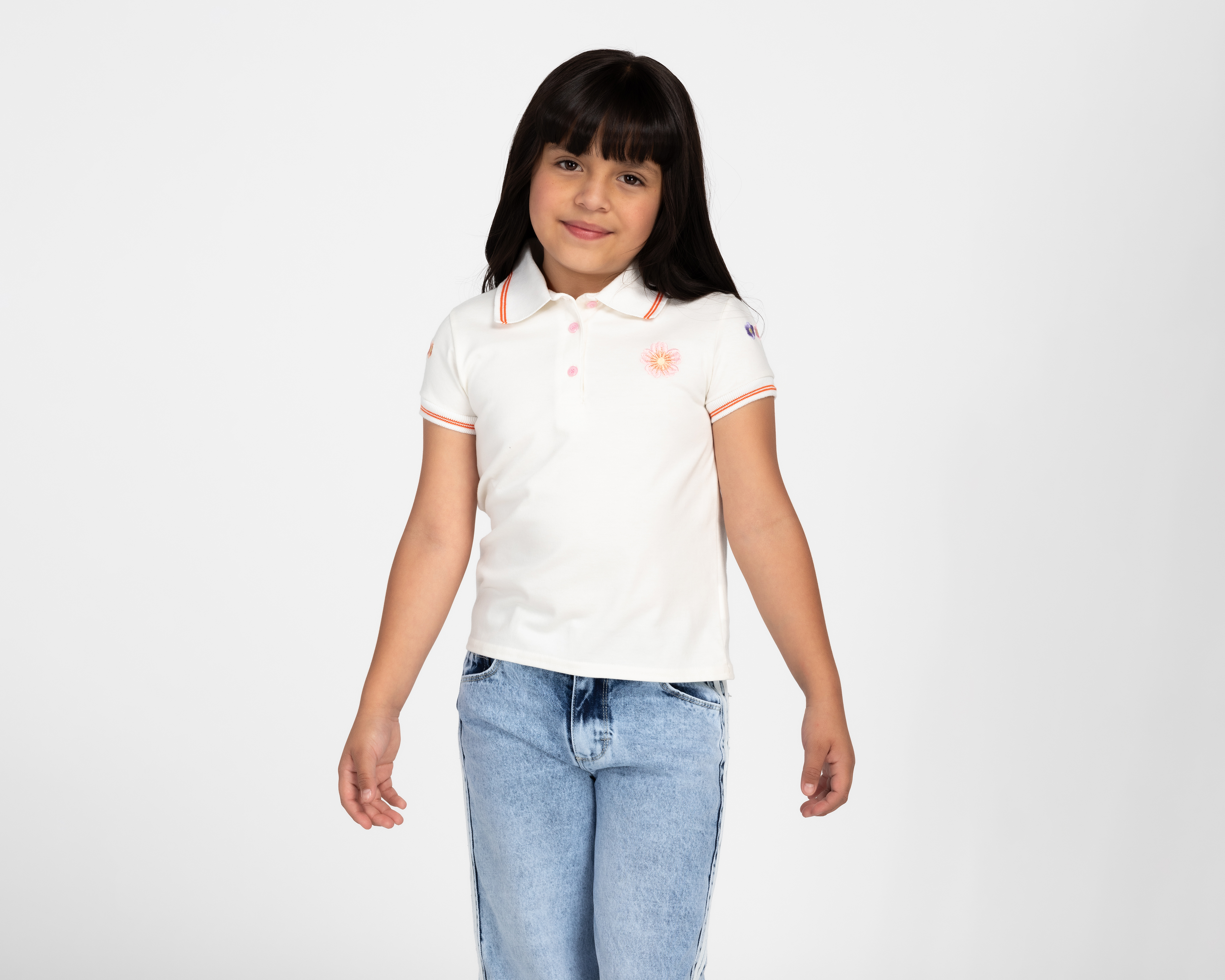 Playera Girls Attitude Manga Corta para Niña
