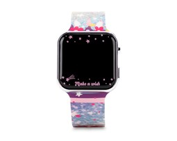 Reloj Digital Unicorns and Rainbows para Niña