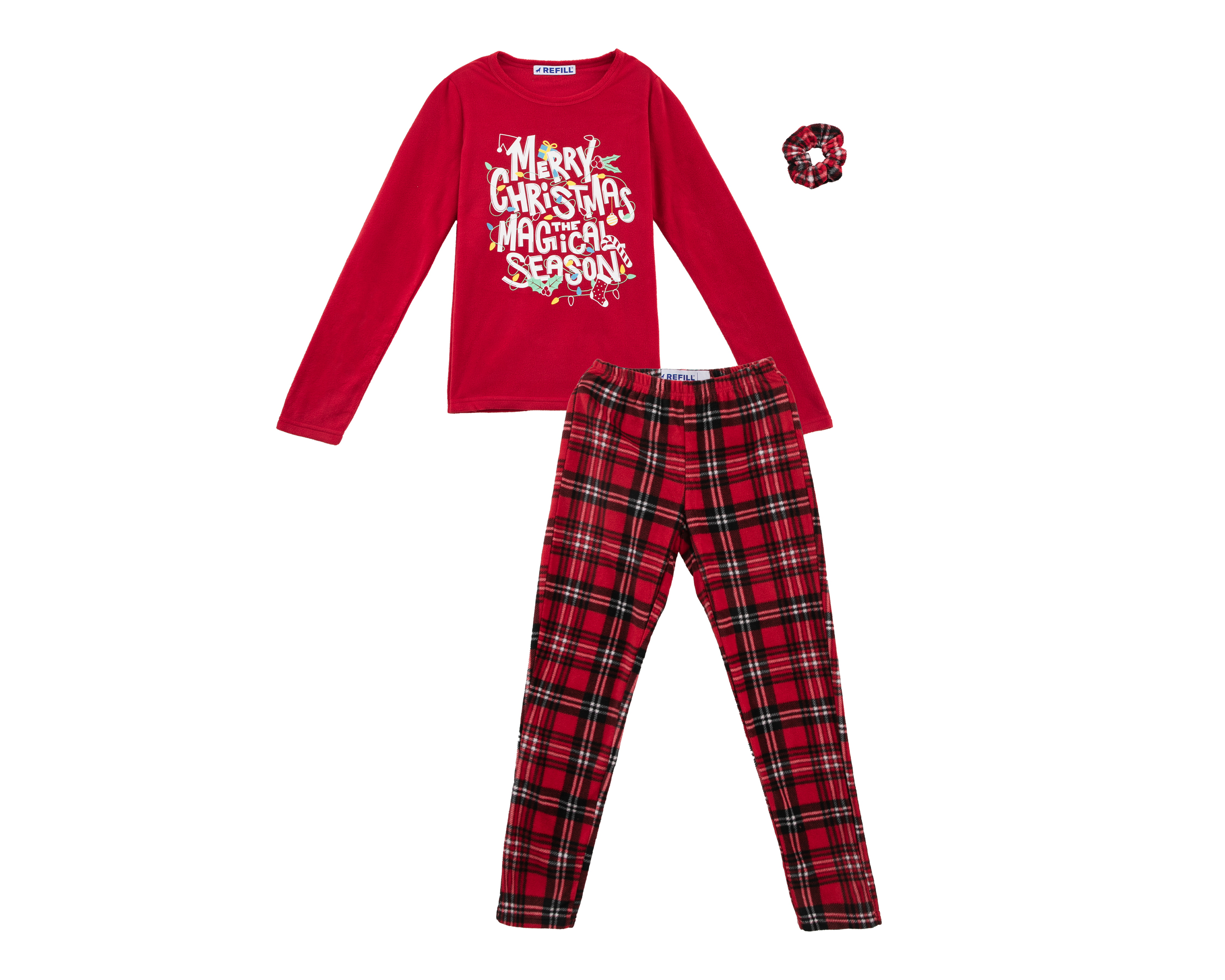 Pijama Juvenil Navideña Refill
