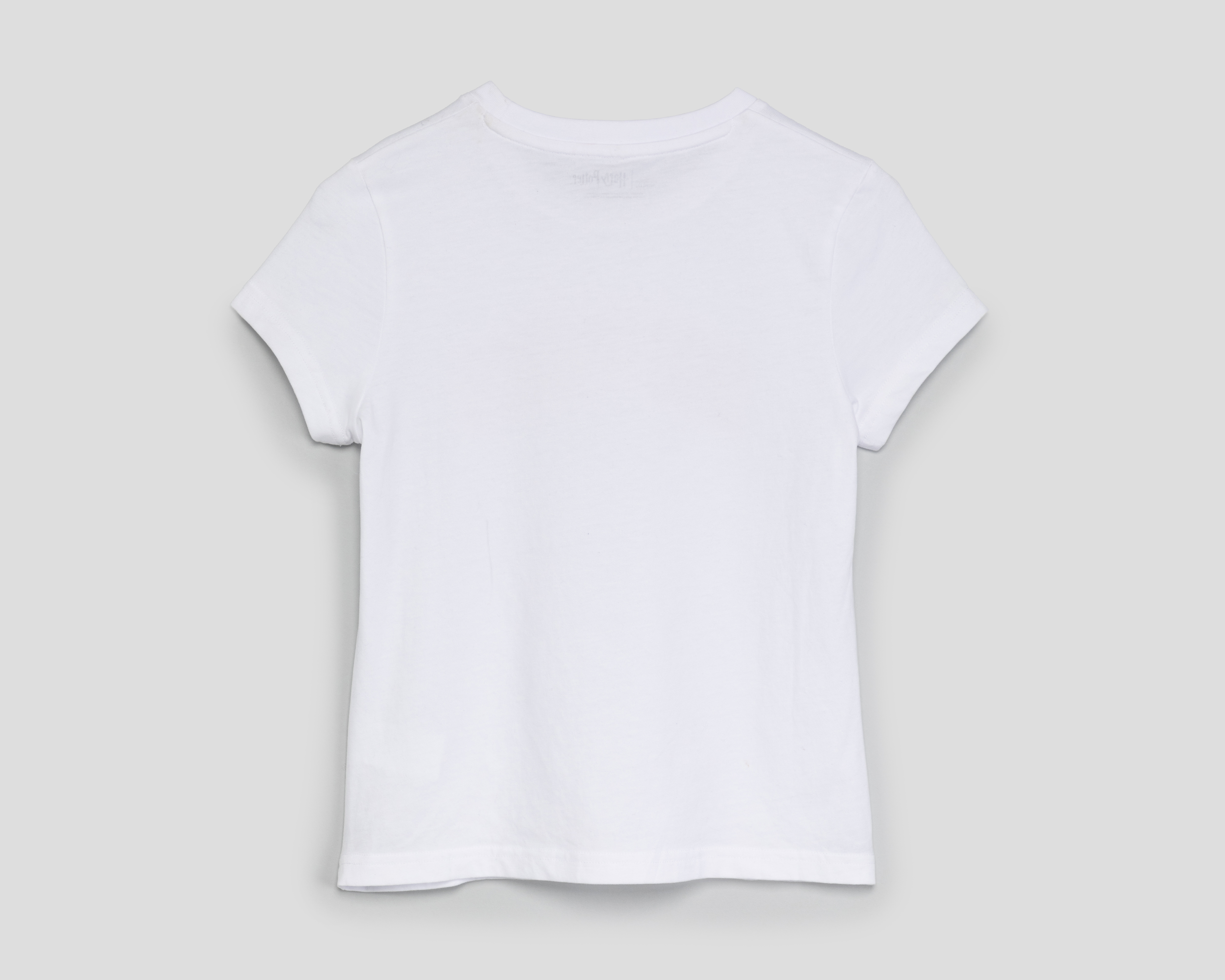 Foto 3 pulgar | Foto 2 | Playera de Cuello Redondo Blanca Harry Potter para Niña