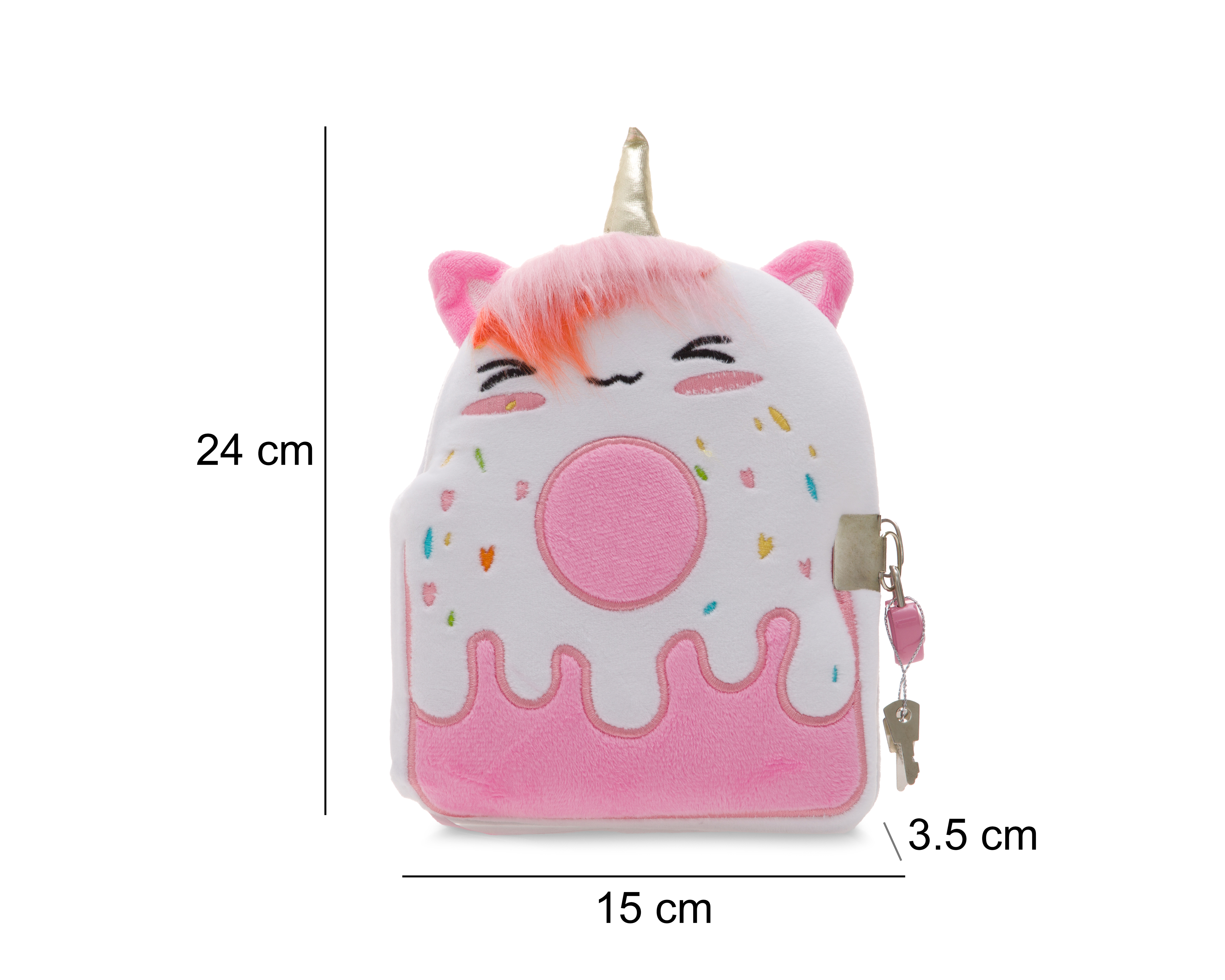 Foto 6 pulgar | Foto 5 | Diario de Unicornio Girls Attitude con Candado