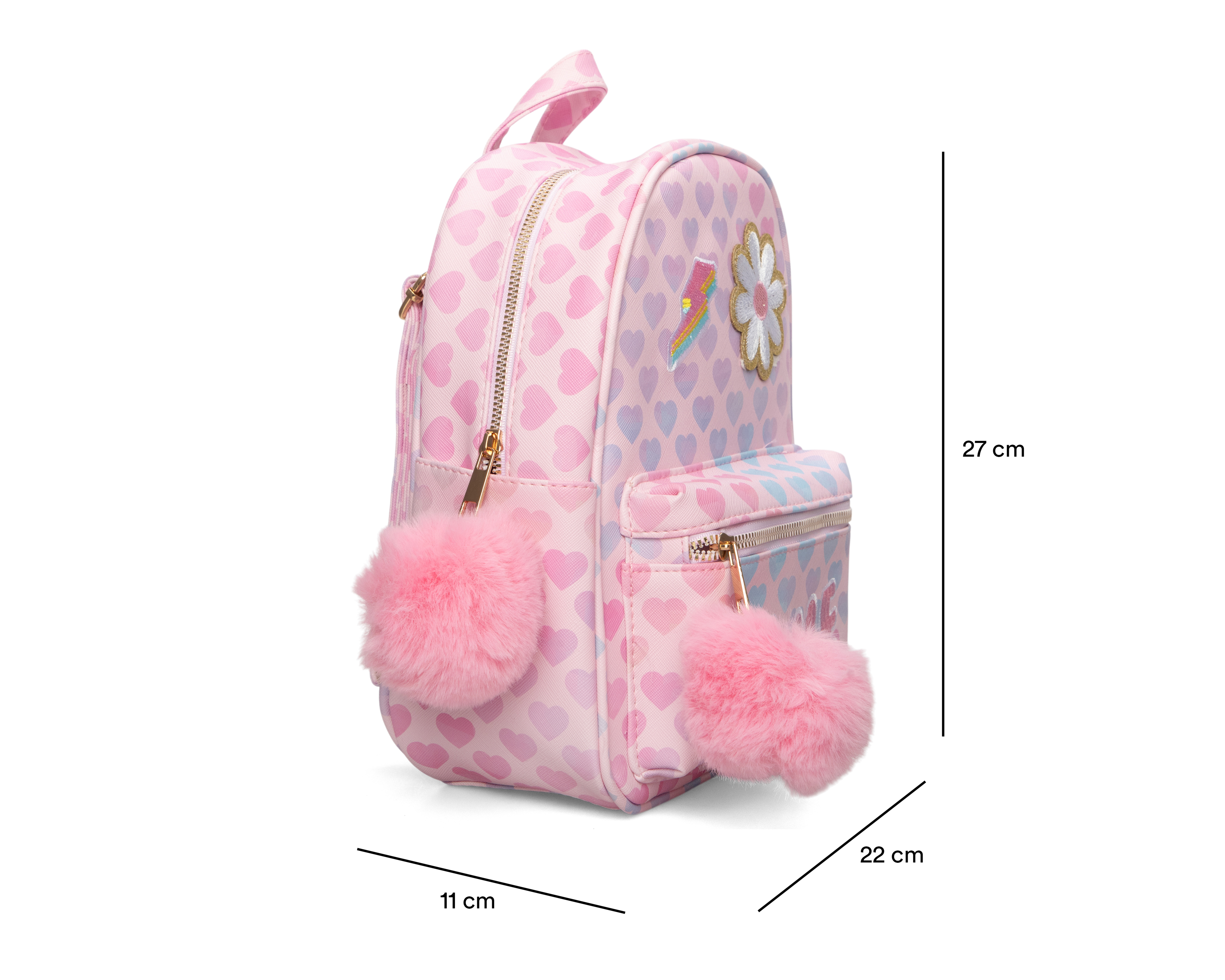 Foto 8 pulgar | Foto 7 | Mochila Girls Attitude Rosa