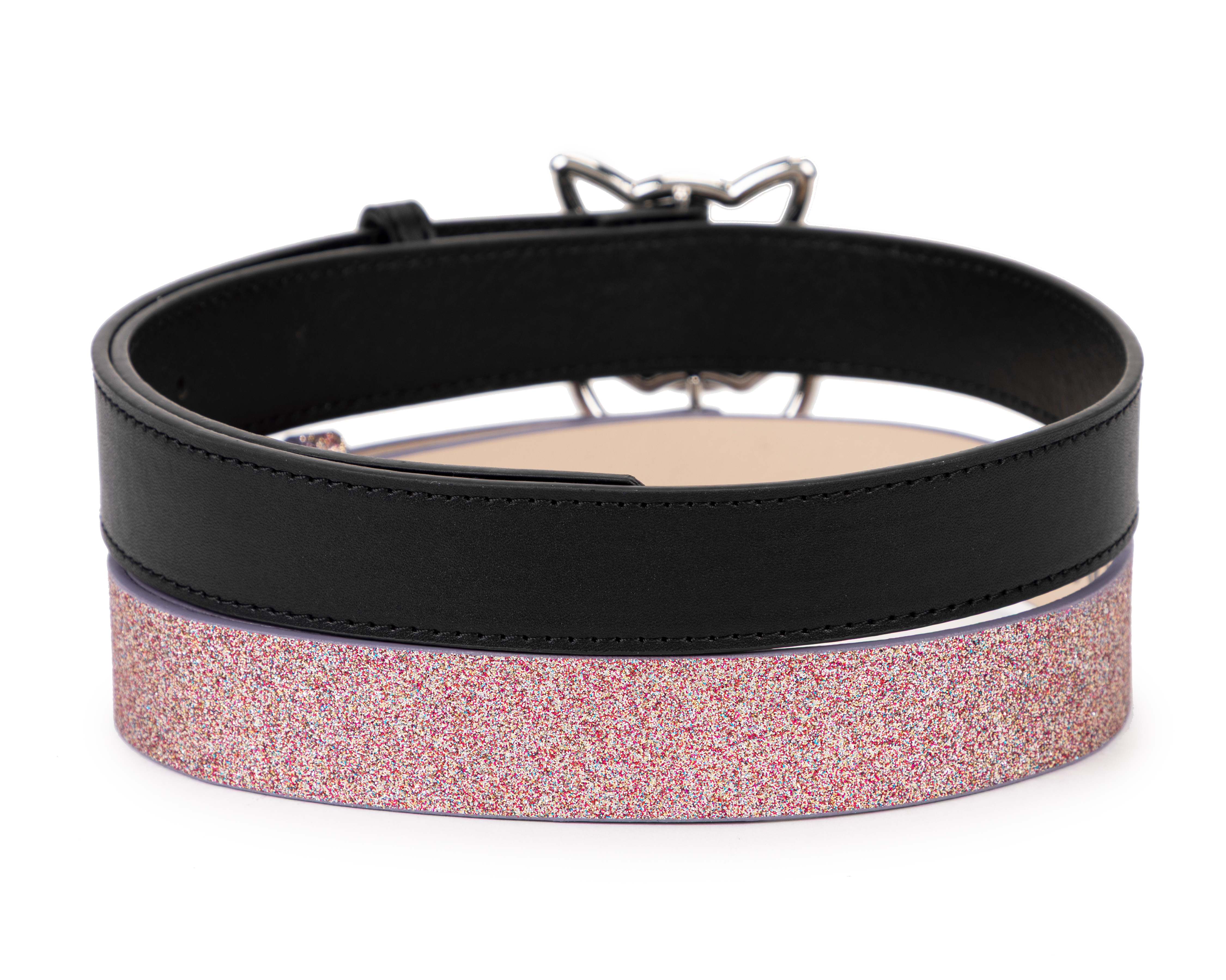 Foto 3 pulgar | Foto 2 | Cinturón para Niña Girls Attitude con Glitter 2 Piezas