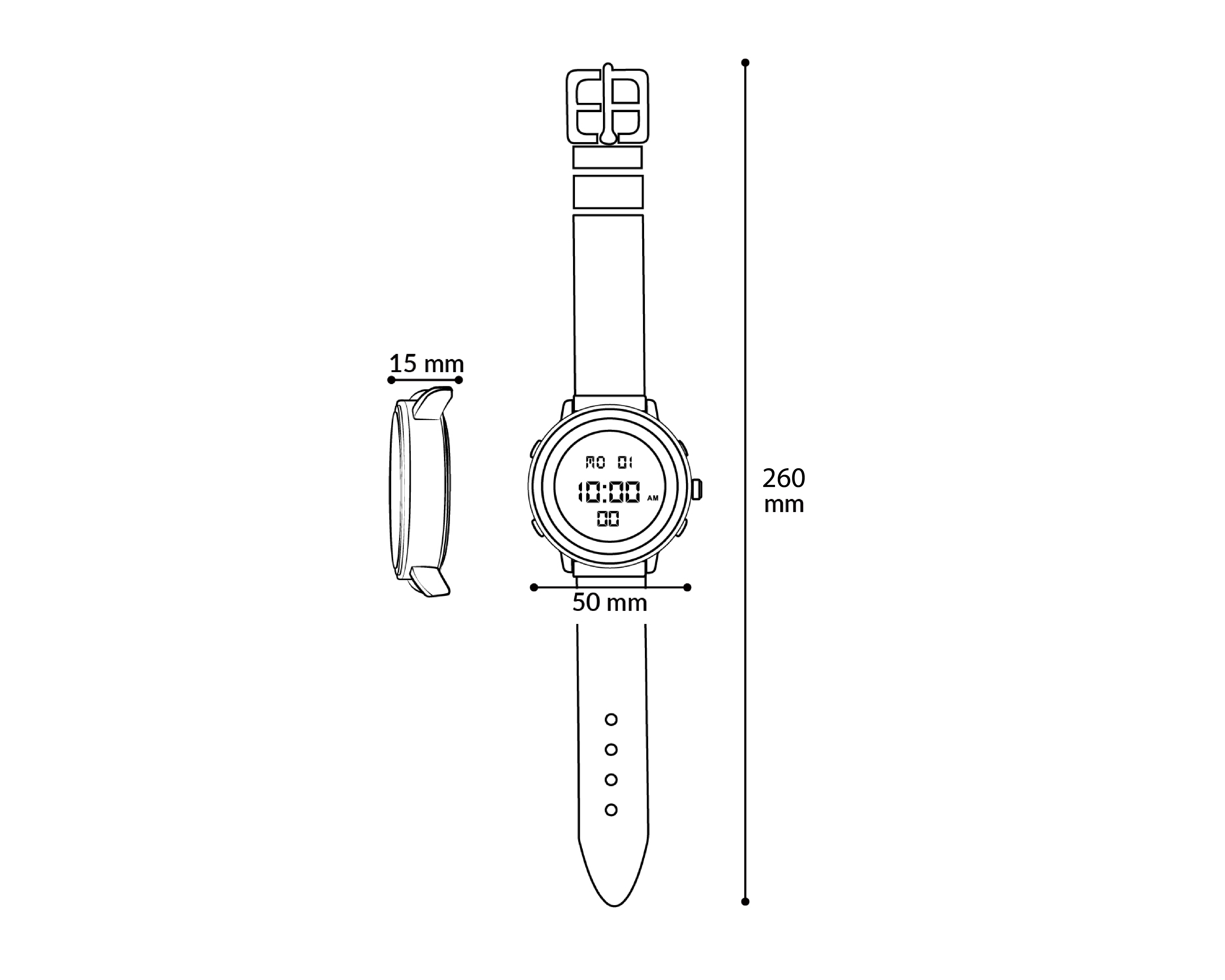 Foto 6 pulgar | Foto 5 | Reloj Girls Attitude para Niña Multicolor