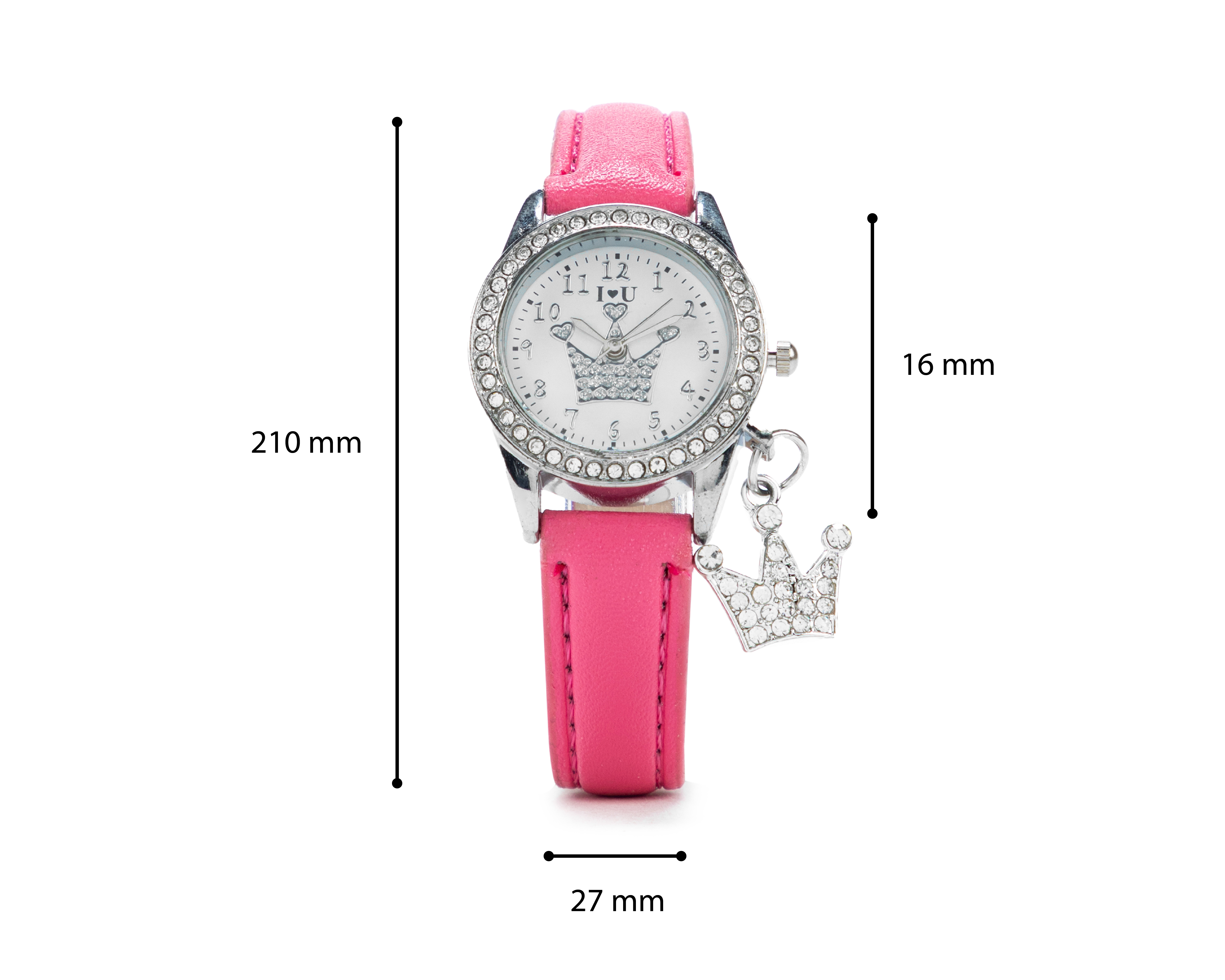 Foto 5 | Foto 5 | Reloj Girls Attitude para Niña Rosa