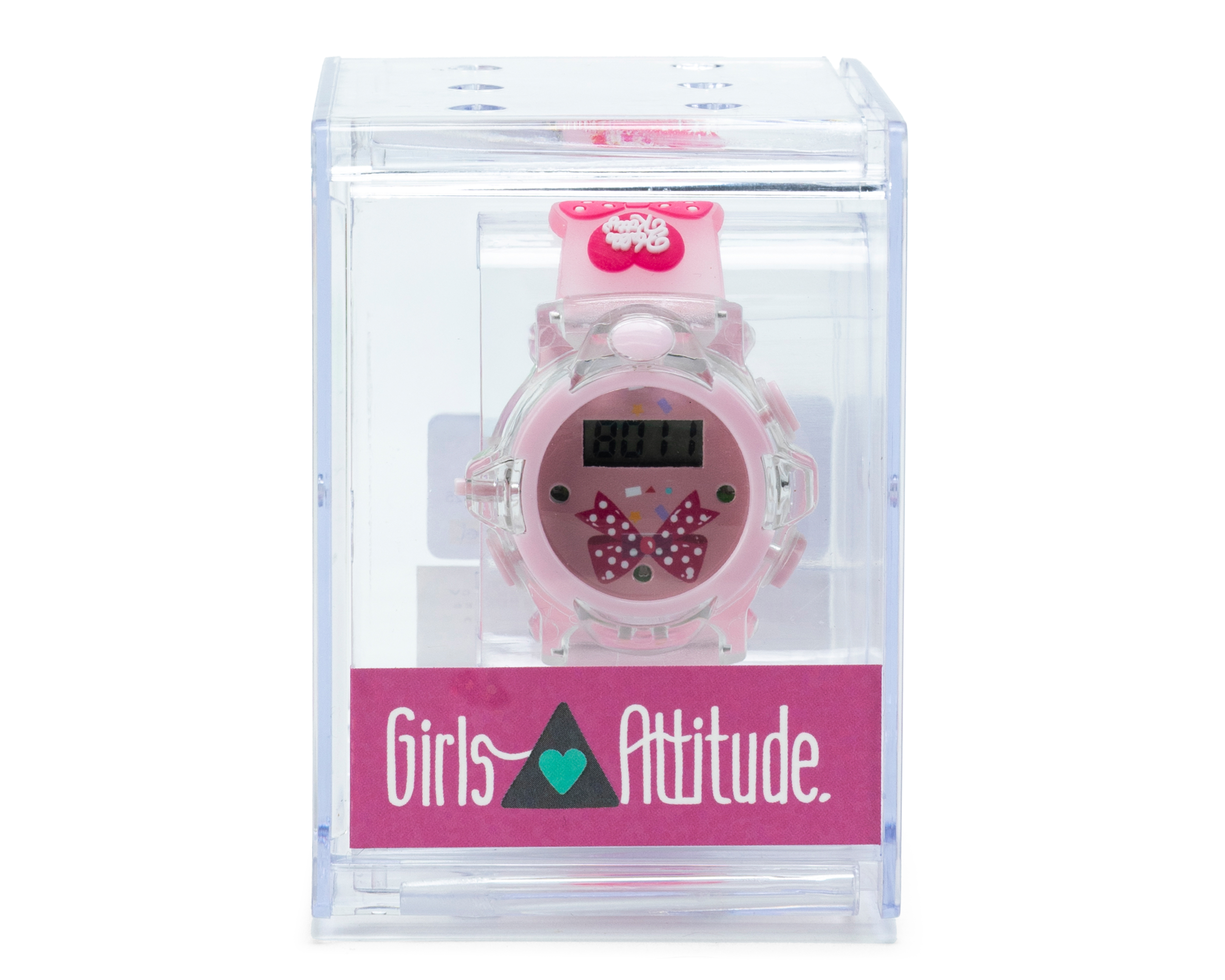 Foto 5 | Foto 5 | Reloj Girls Attitude para Niña WN24092112 Rosa