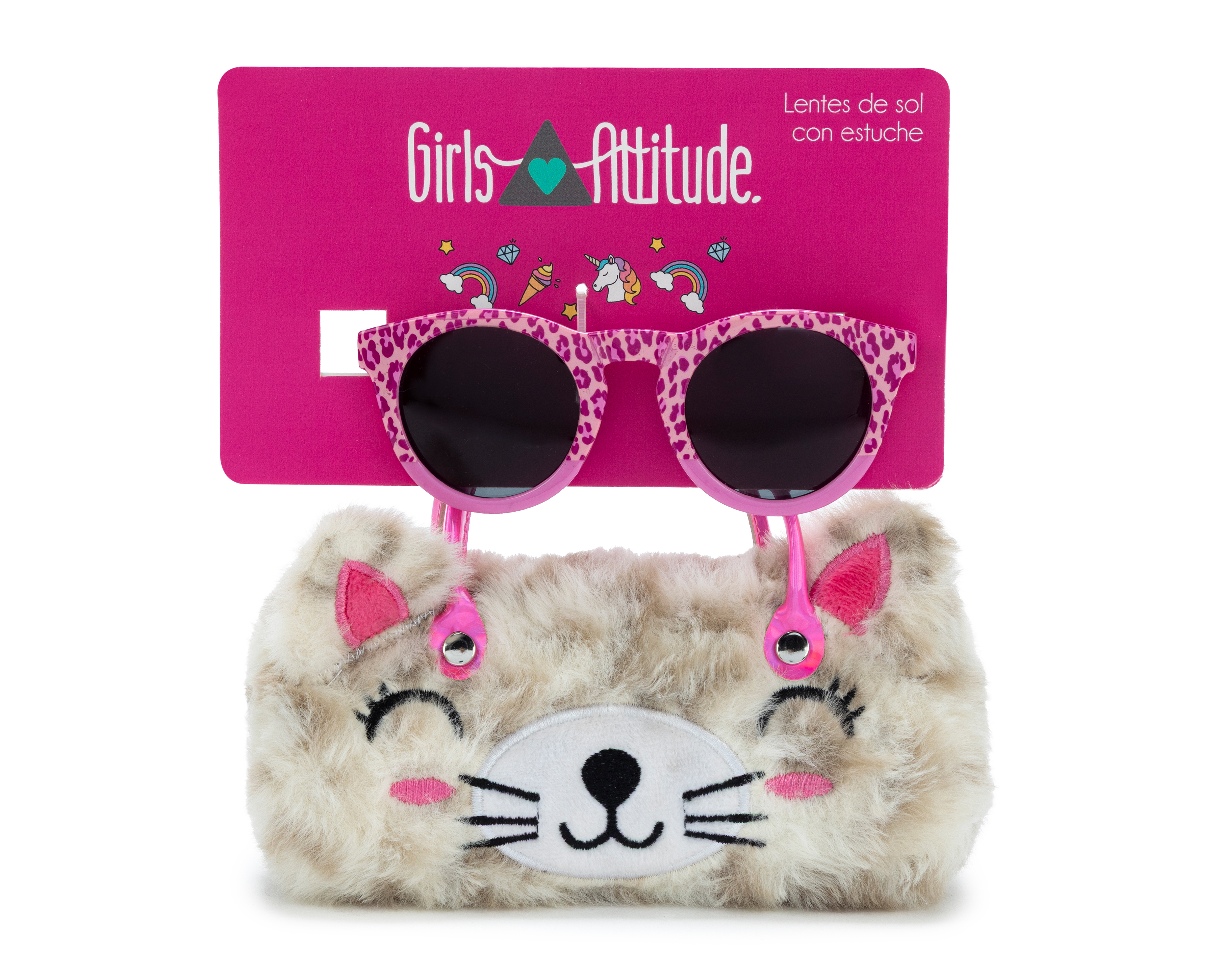 Foto 7 pulgar | Foto 6 | Lentes de Sol Girls Attitude para Niña