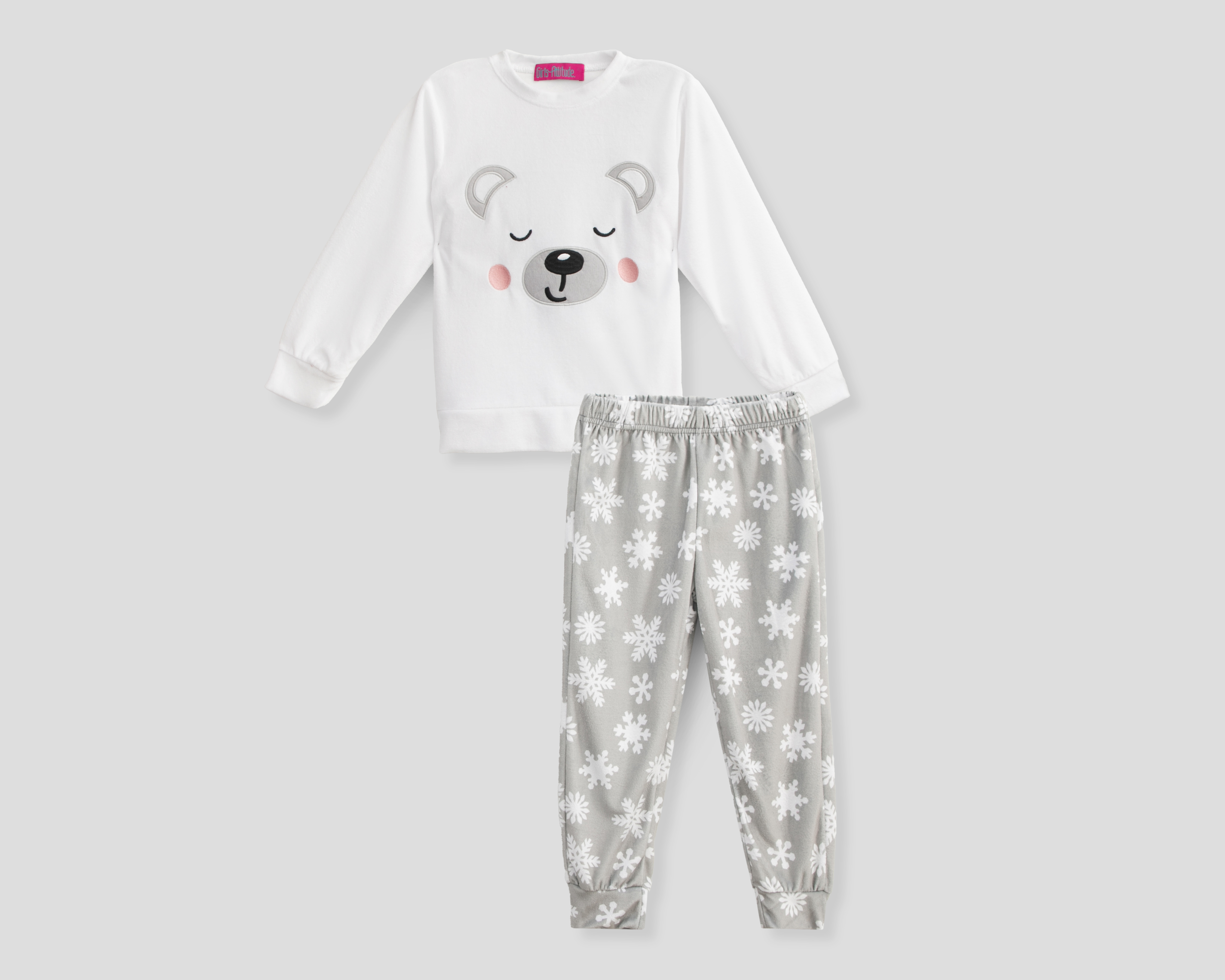 Foto 1 | Foto 1 | Pijama para Niña de Oso Girls Attitude