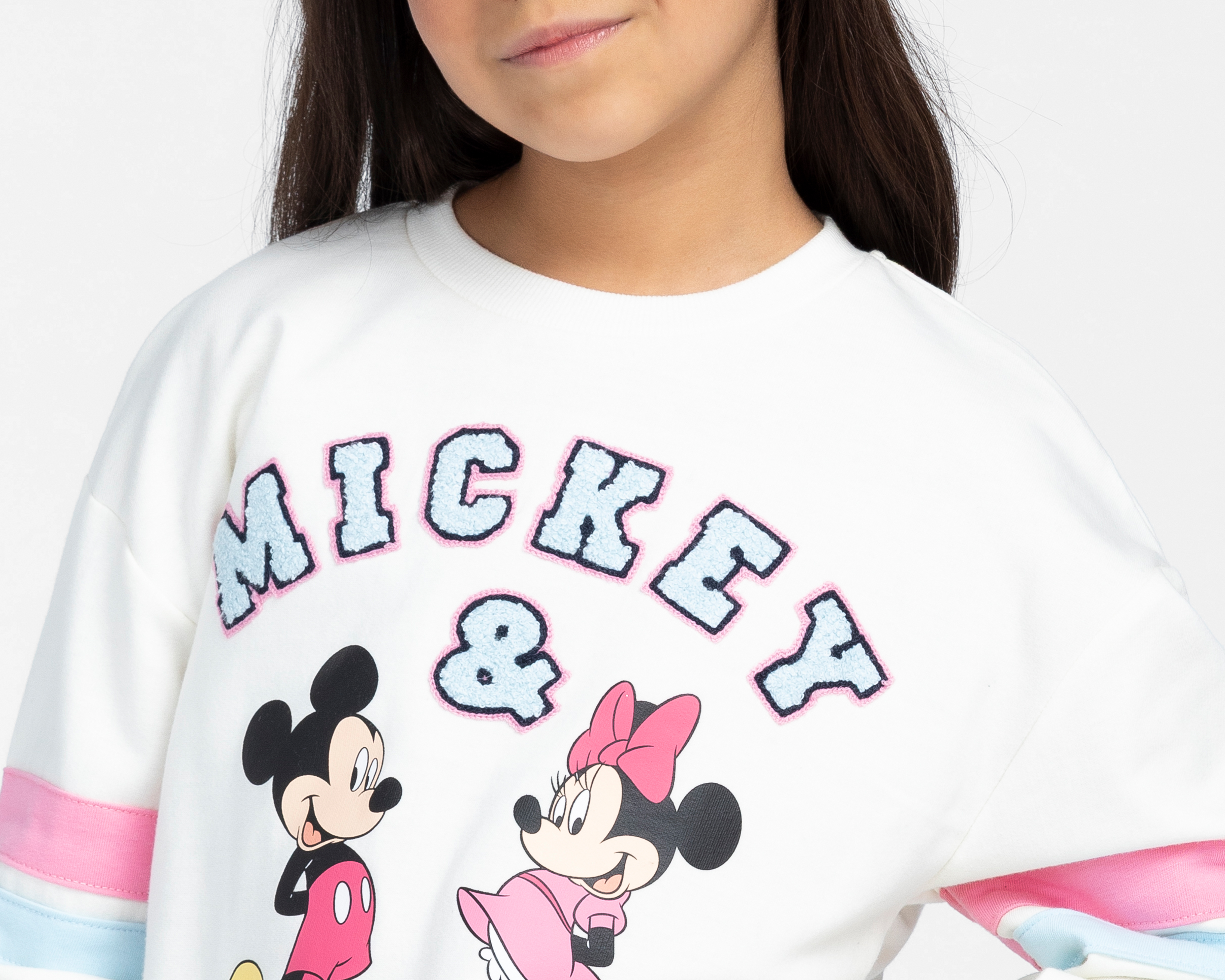 Foto 4 pulgar | Foto 3 | Sudadera Disney Mickey Mouse para Niña