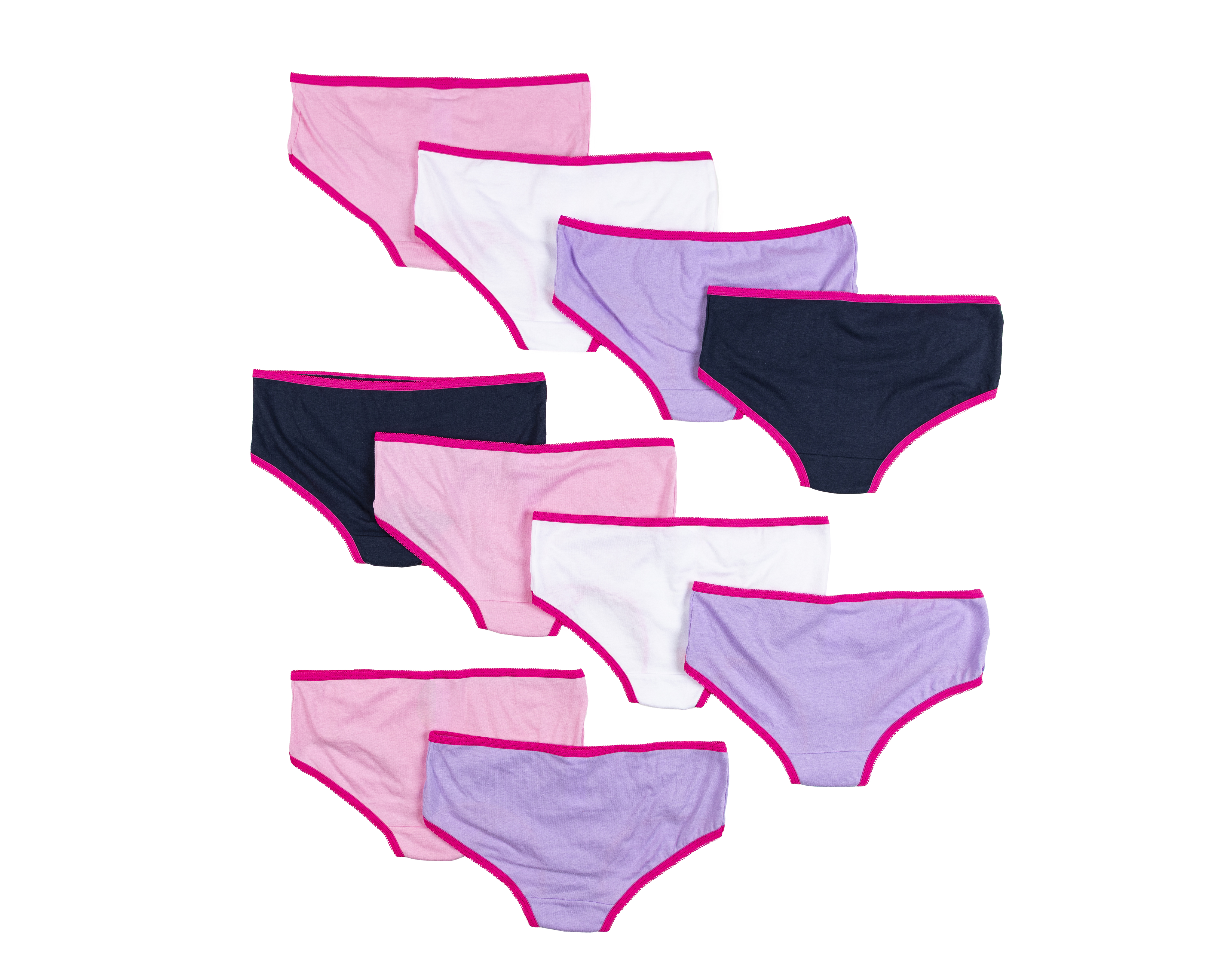 Foto 2 | Foto 2 | Pantaleta Girls Attitude para Niña 10 Piezas