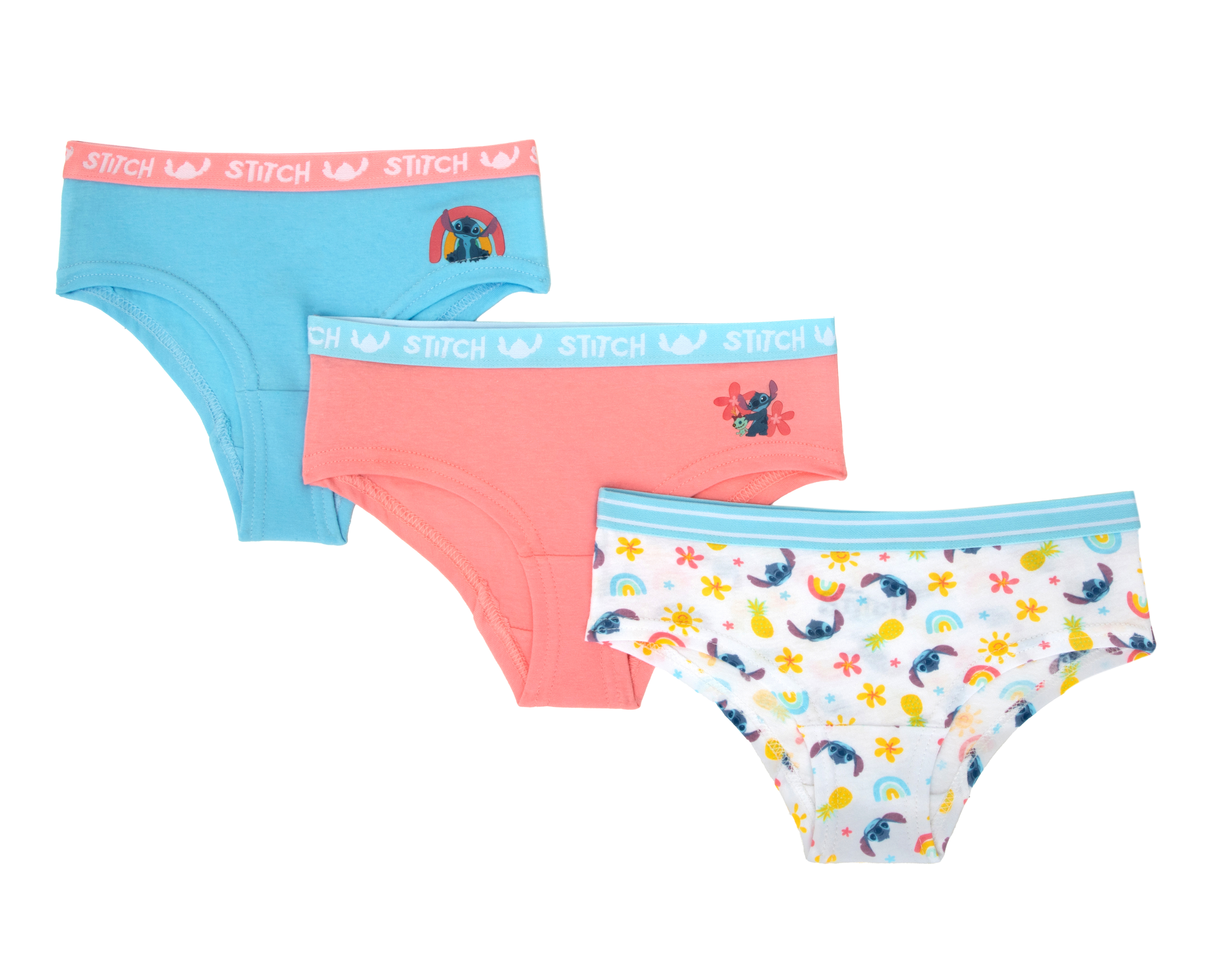 Foto 1 | Foto 1 | Pantaleta Disney Lilo & Stitch para Niña 3 Piezas