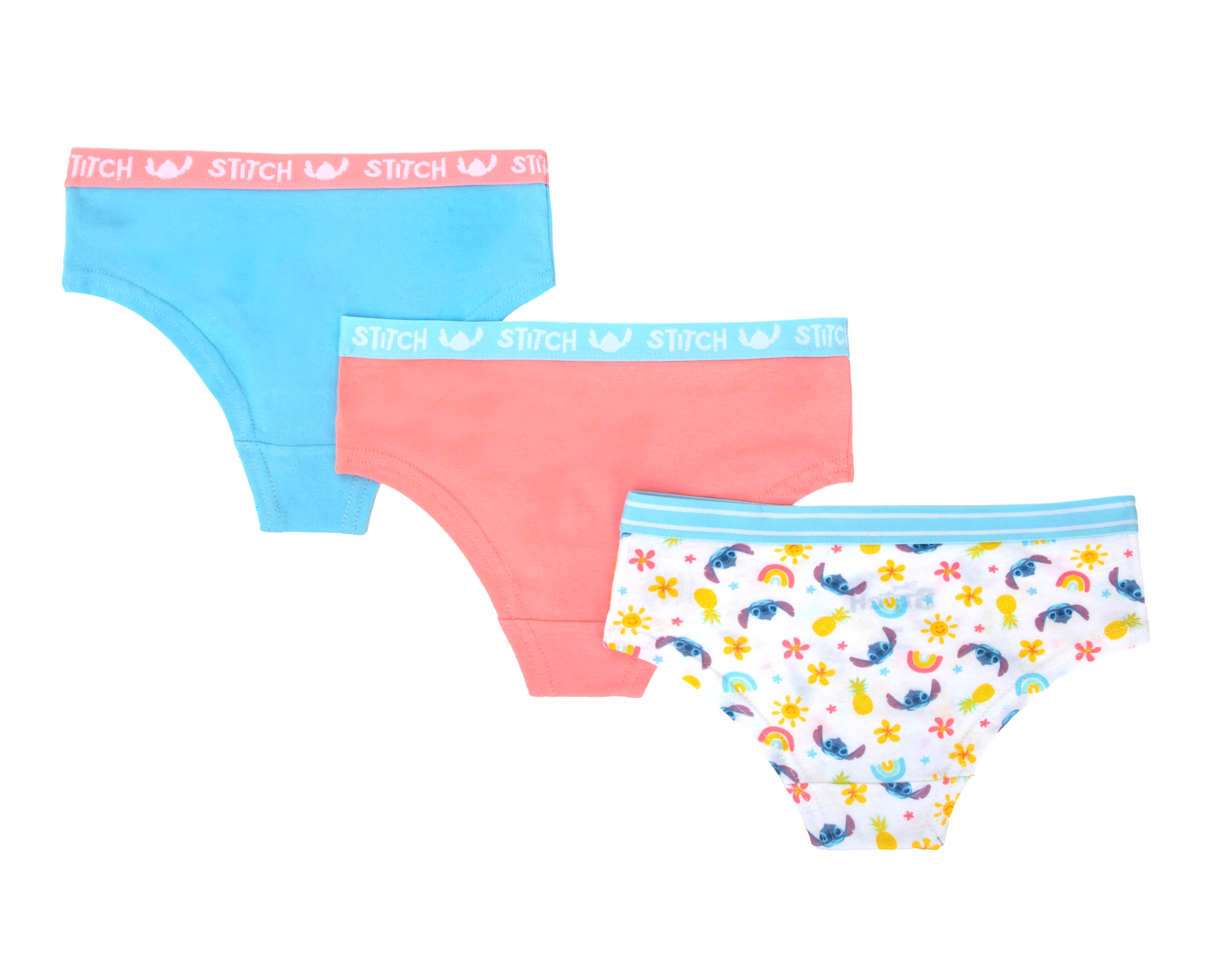 Foto 2 | Foto 2 | Pantaleta Disney Lilo & Stitch para Niña 3 Piezas