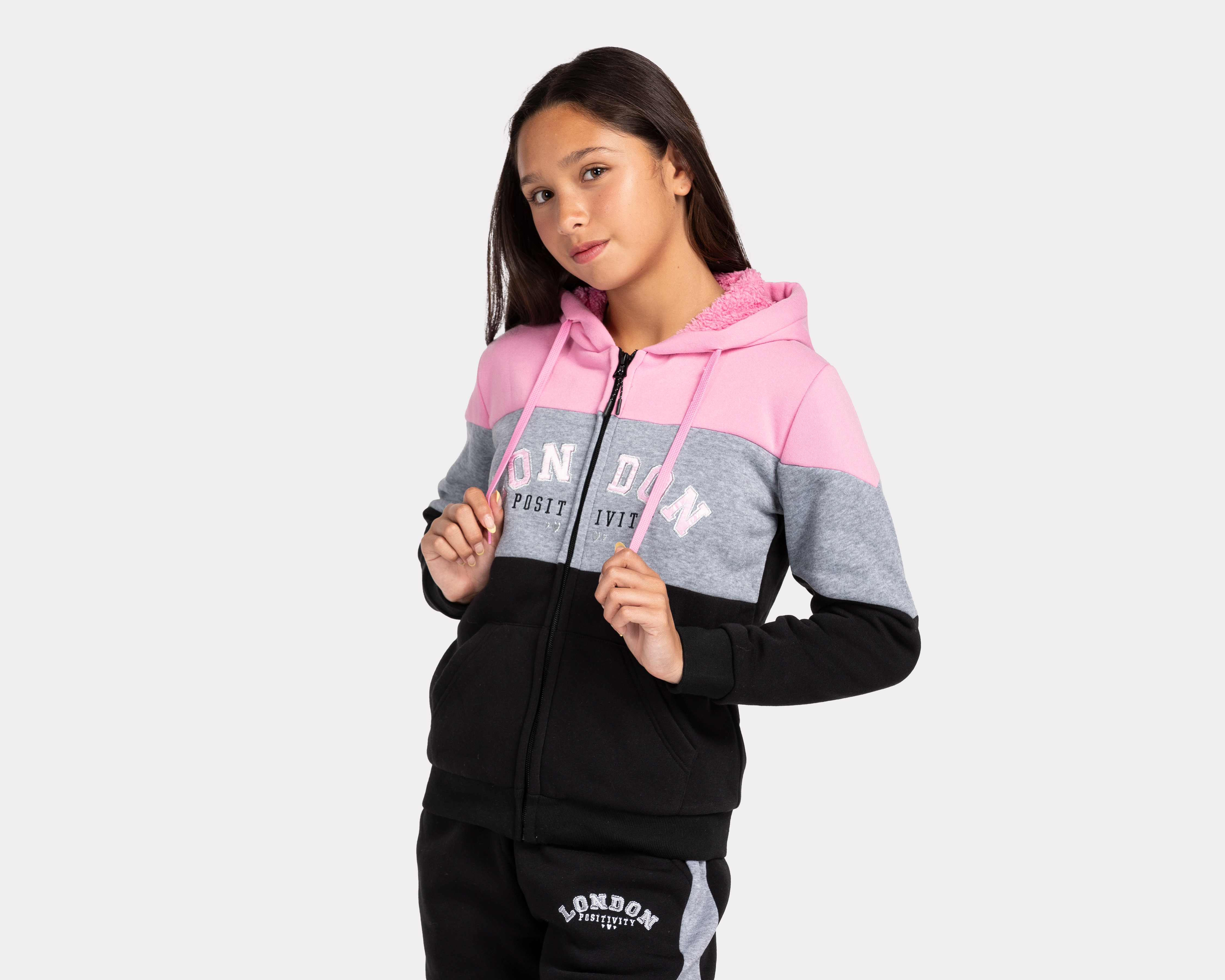 Foto 5 pulgar | Foto 4 | Jogger y Sudadera 18 Forever para Niña