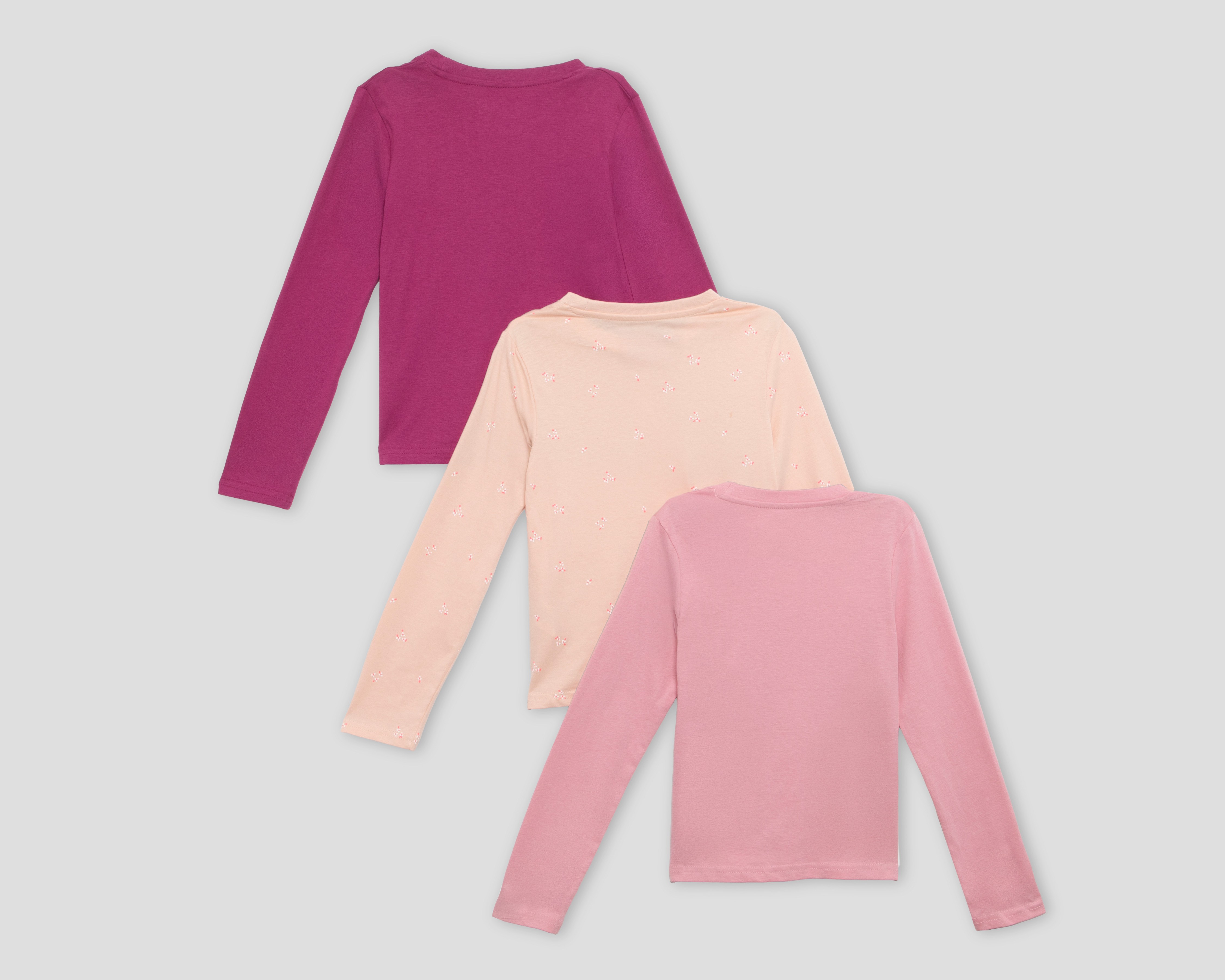 Foto 2 | Foto 2 | Playera Refill para Niña 3 Piezas