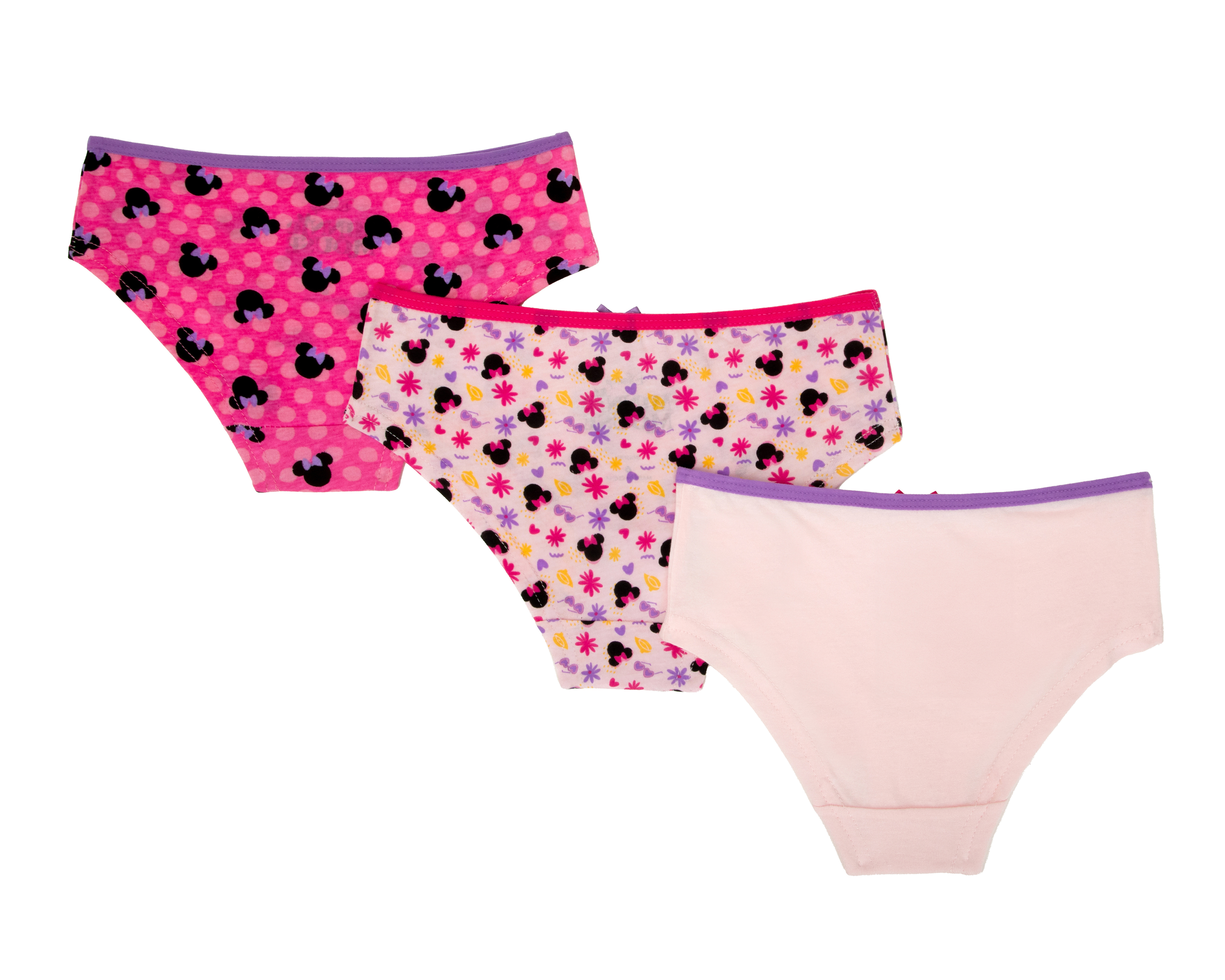 Foto 3 pulgar | Foto 2 | Pantaleta Disney Minnie Mouse para Niña 3 Piezas