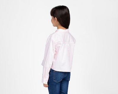 Foto 3 | Foto 3 | Blusa de Cuello Americano Rosa Girls Attitude para Niña