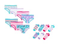 Pantaletas y Calcetas Girls Attitude para Niña 14 Piezas