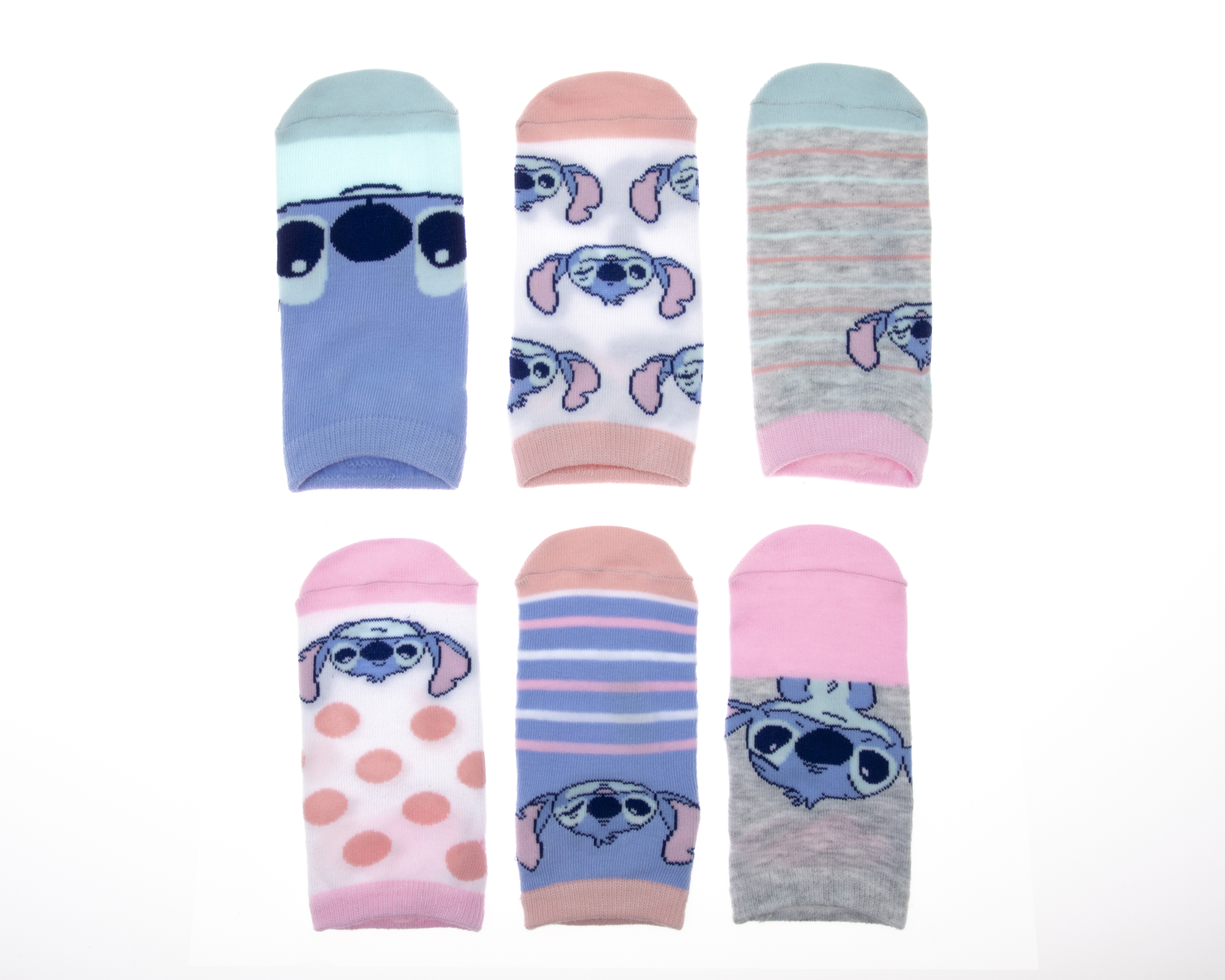 Calcetas Disney Stitch para Niña 6 Pares