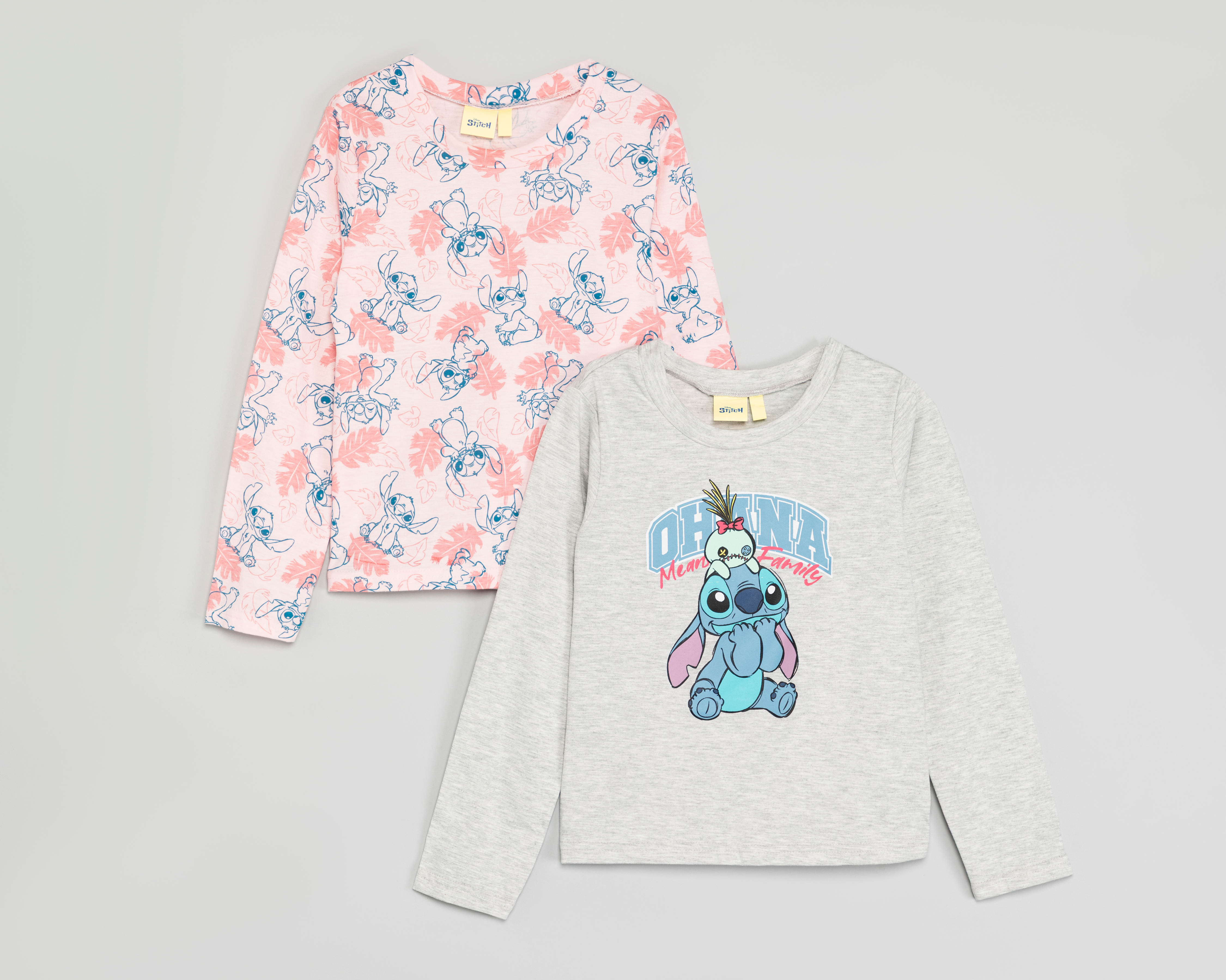Playera Disney Stitch para Niña 2 Piezas
