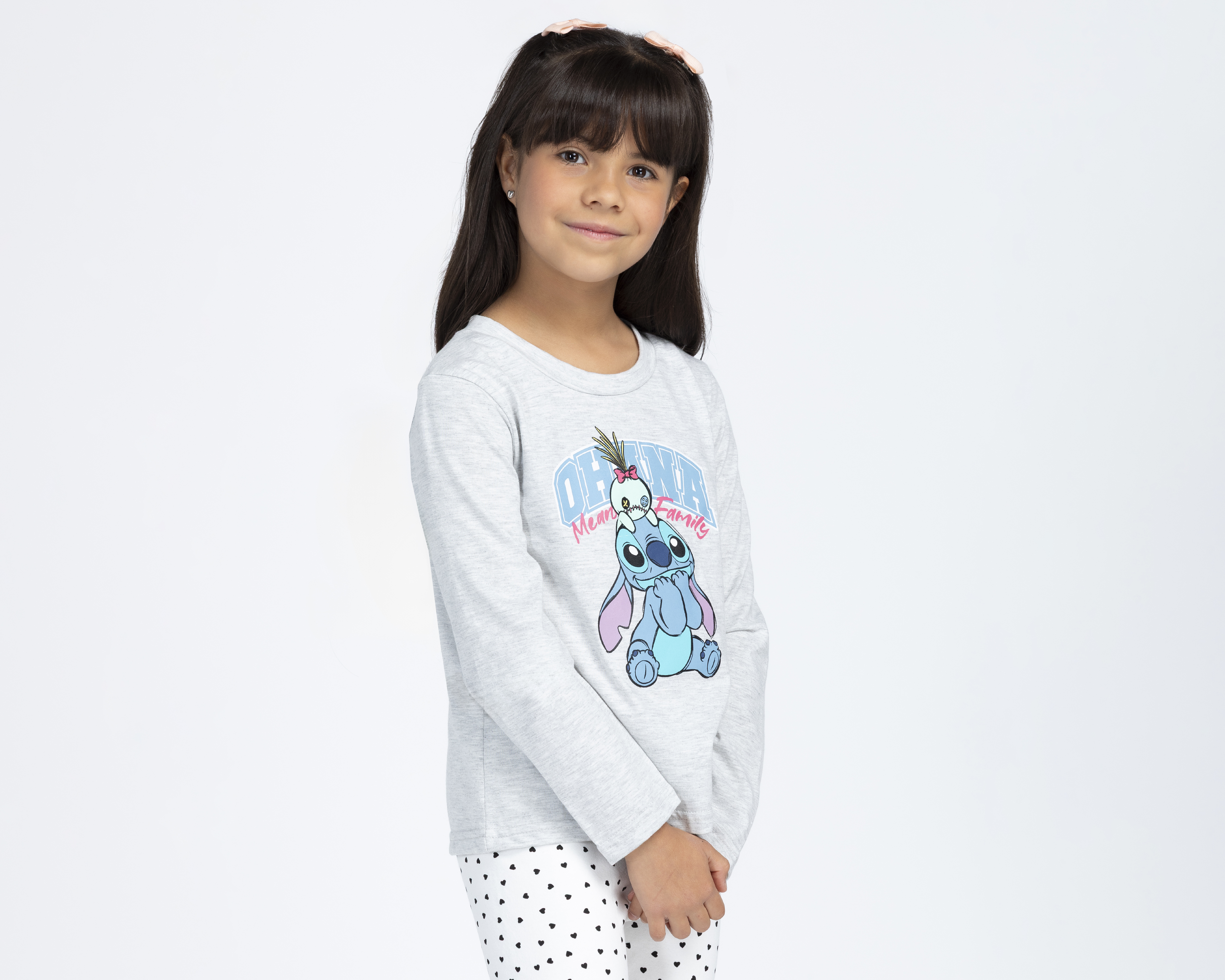 Foto 2 | Foto 2 | Playera Disney Stitch para Niña 2 Piezas