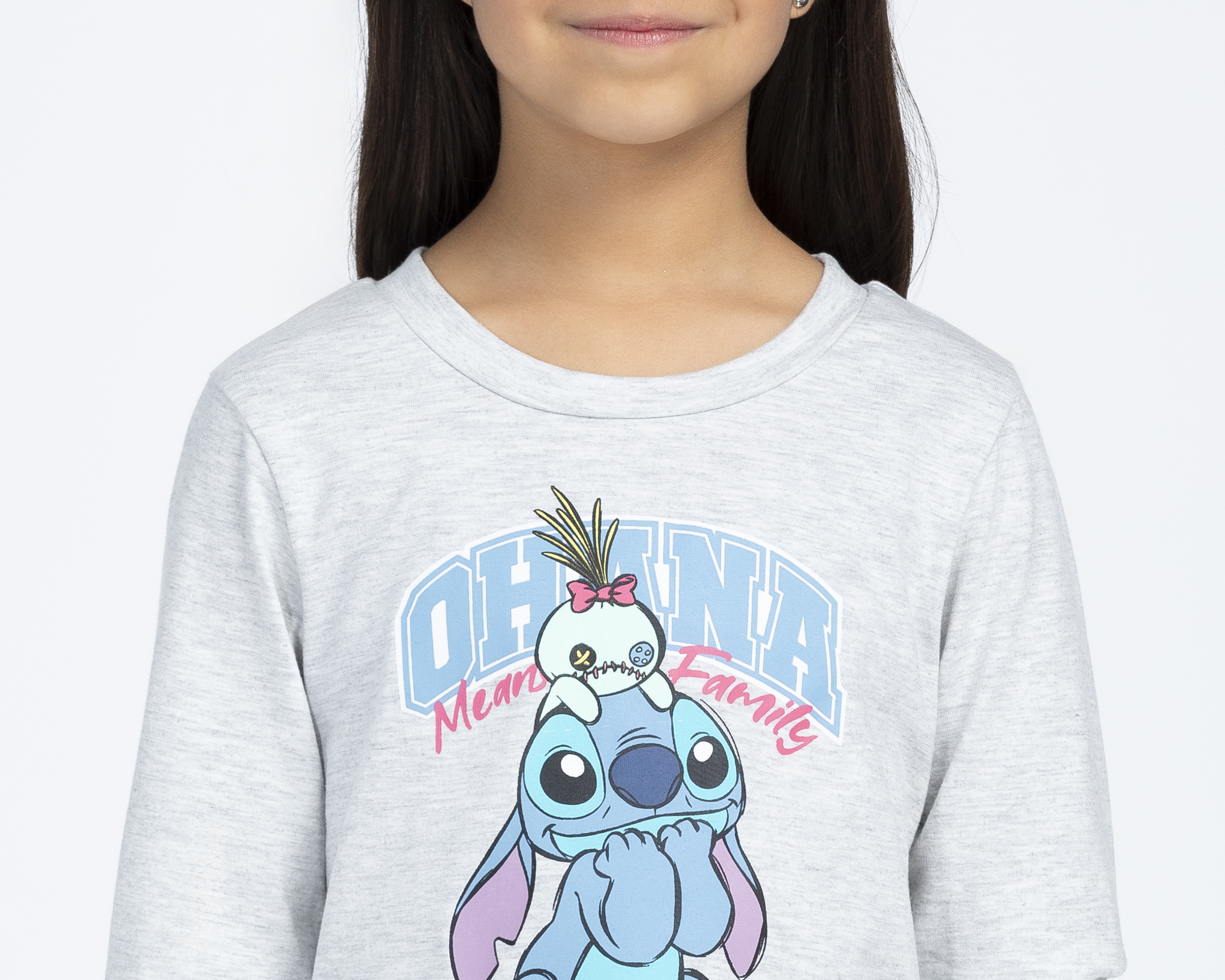 Foto 5 pulgar | Foto 4 | Playera Disney Stitch para Niña 2 Piezas