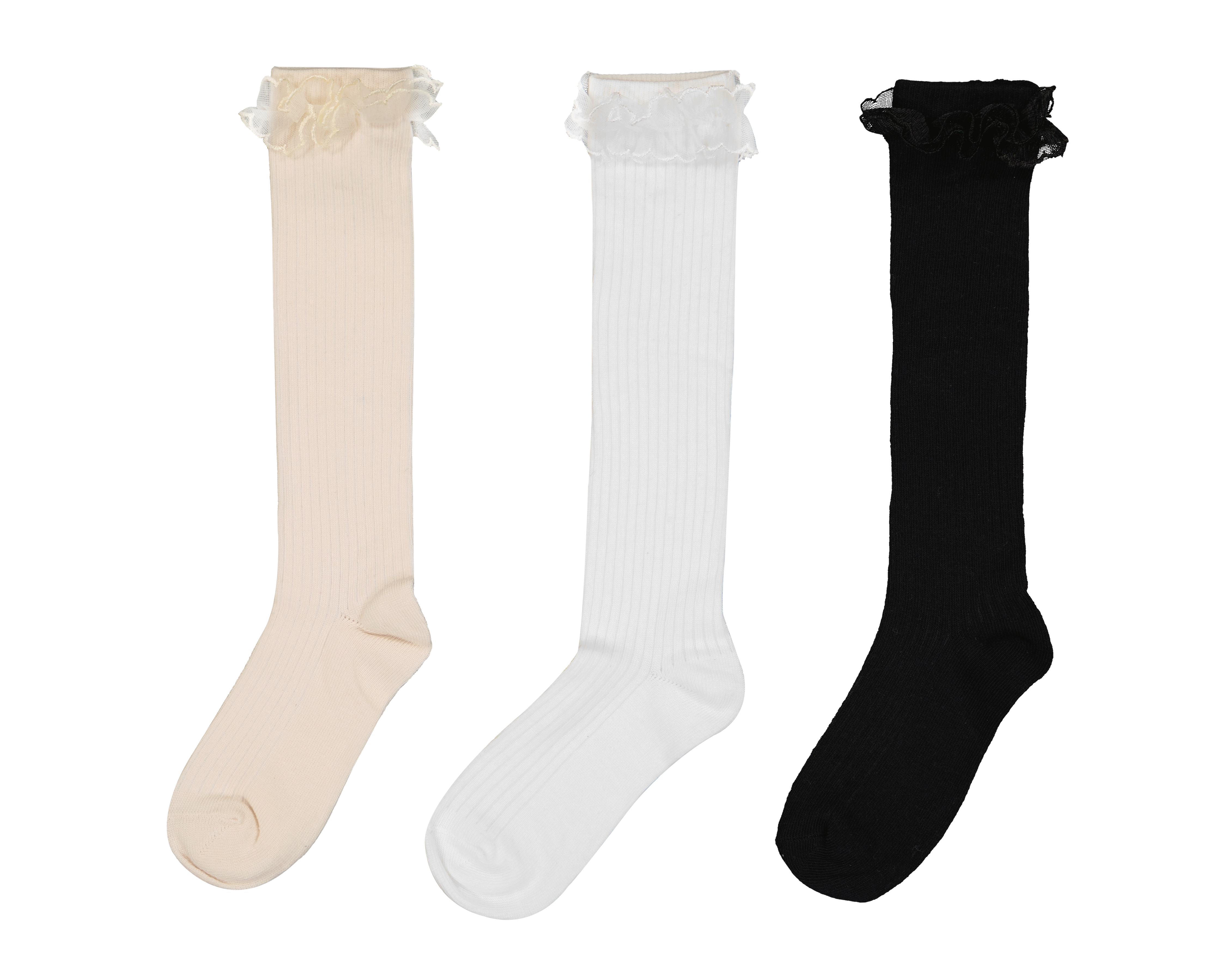 Foto 1 | Foto 1 | Calcetas Largas Girls Attitude para Niña 3 Pares