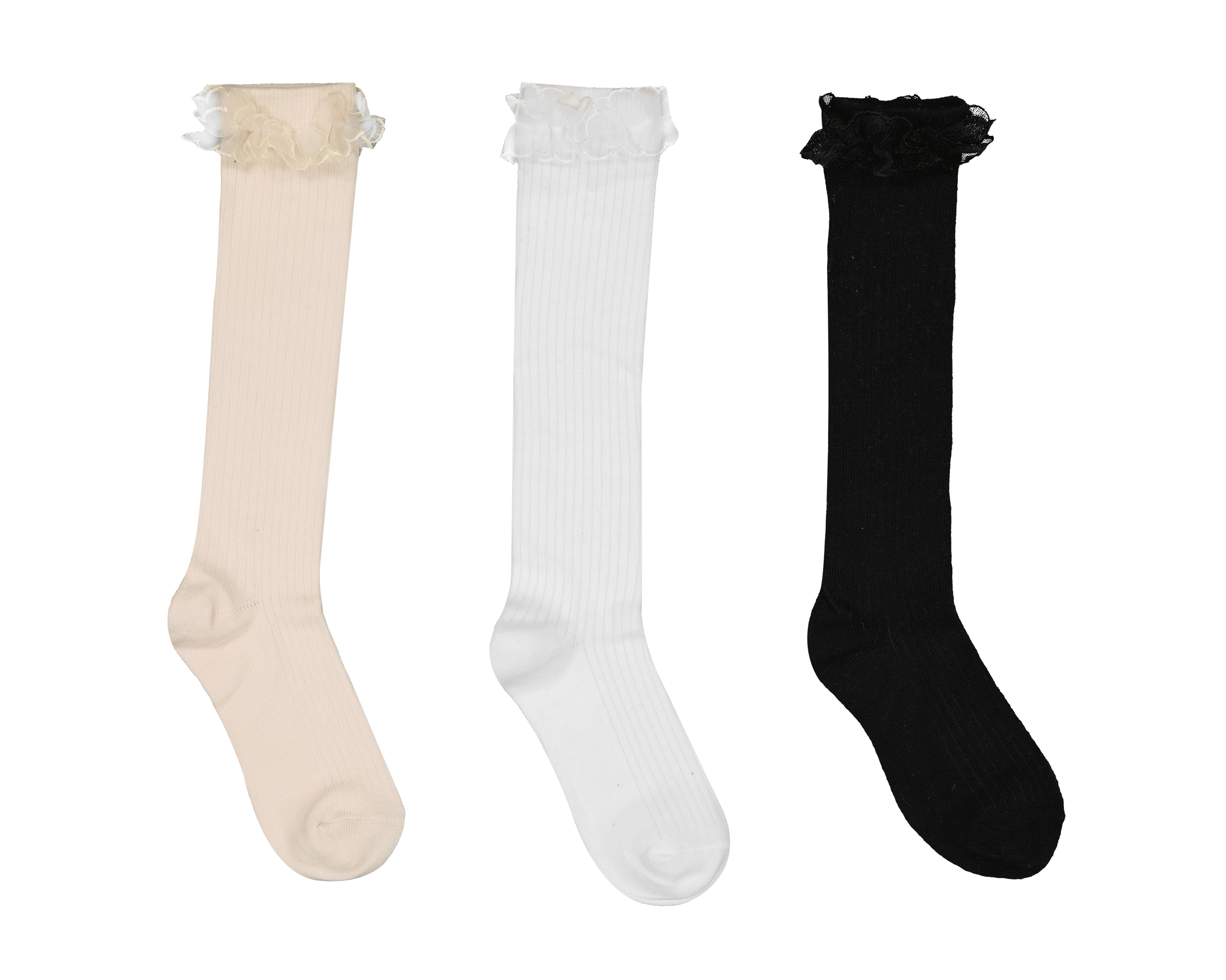 Foto 2 | Foto 2 | Calcetas Largas Girls Attitude para Niña 3 Pares