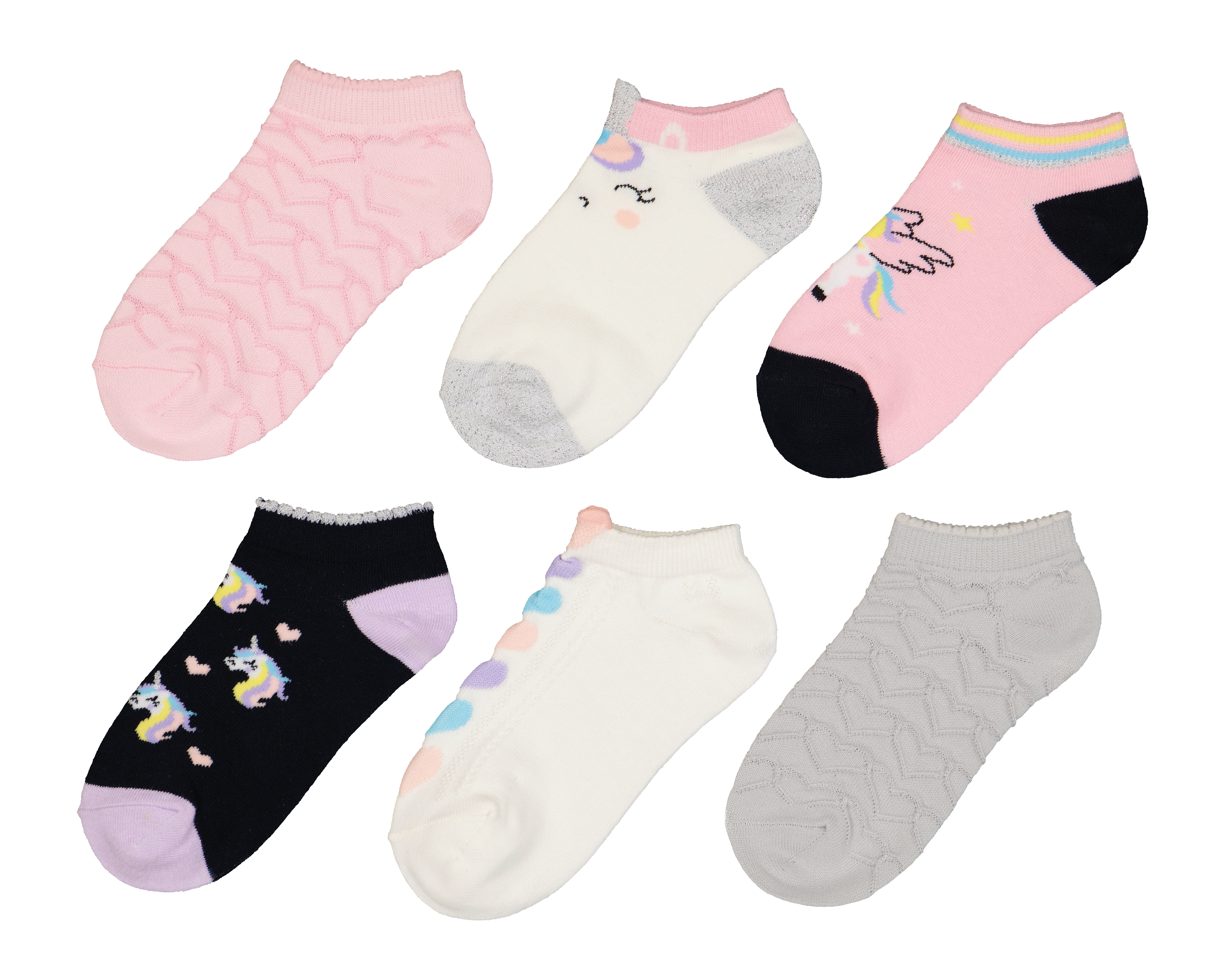 Foto 1 | Foto 1 | Calcetas Cortas Girls Attitude para Niña 6 Pares